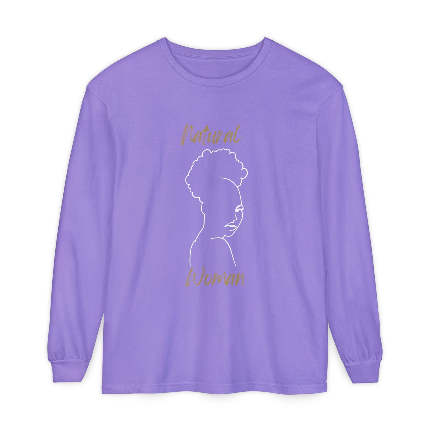 Natural Woman Twist Afro (WL) Long Sleeve T-Shirt