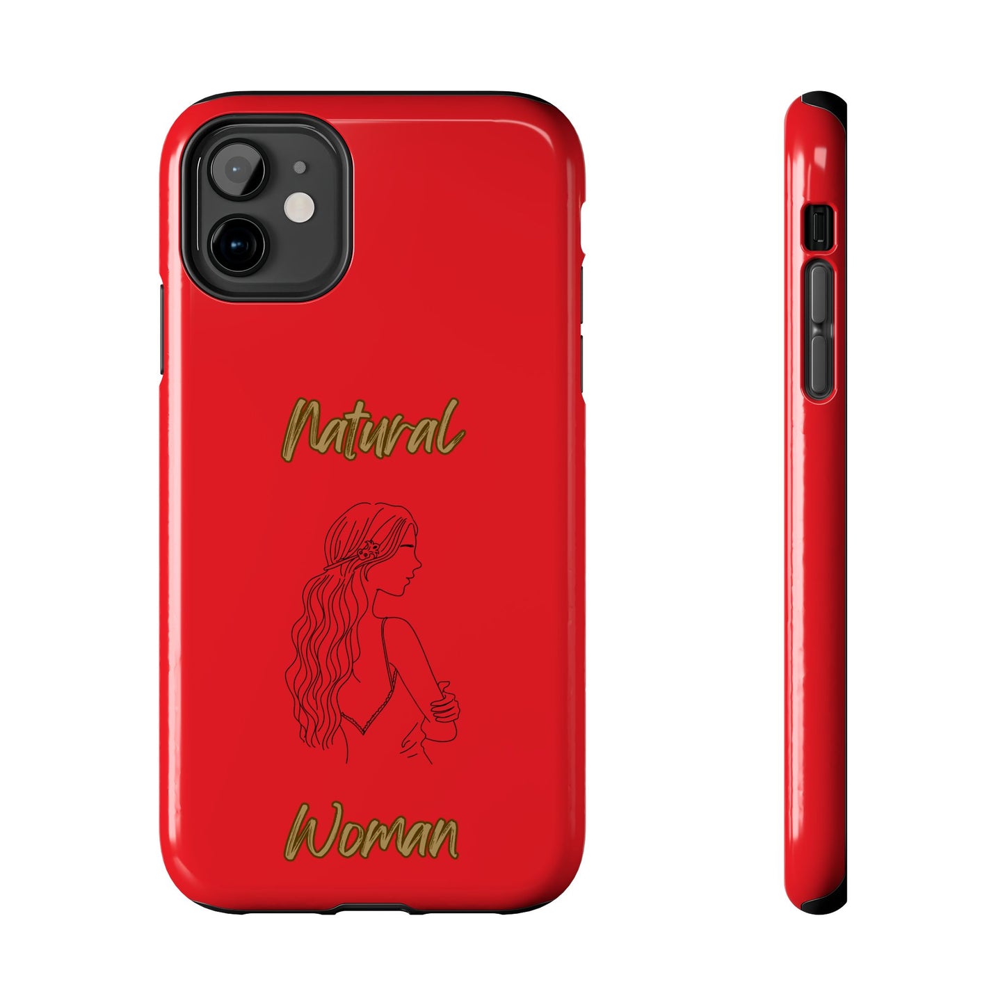 Natural Woman Young Woman (BL)Tough Phone Cases RED