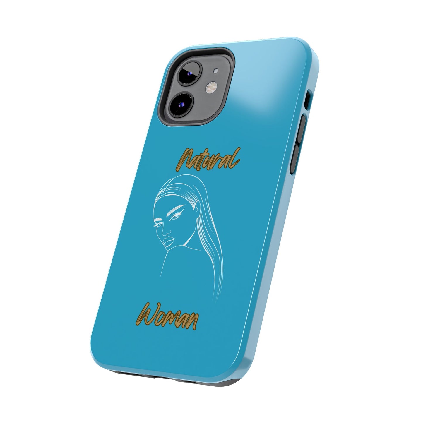 Natural Woman The Stare (WL)Tough Phone Cases TURQUOISE