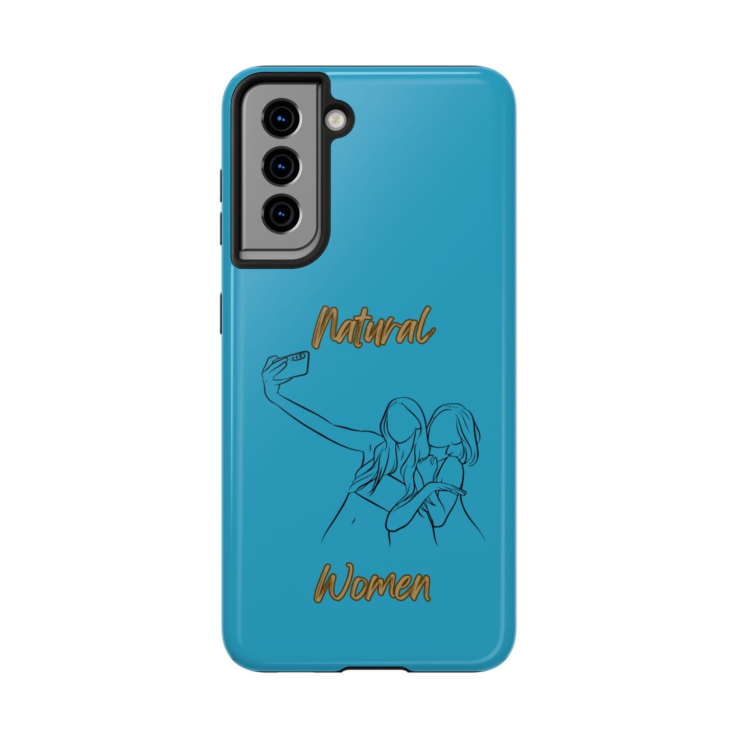 Natural Woman Friends Selfie (BL)Tough Phone Cases TURQOISE