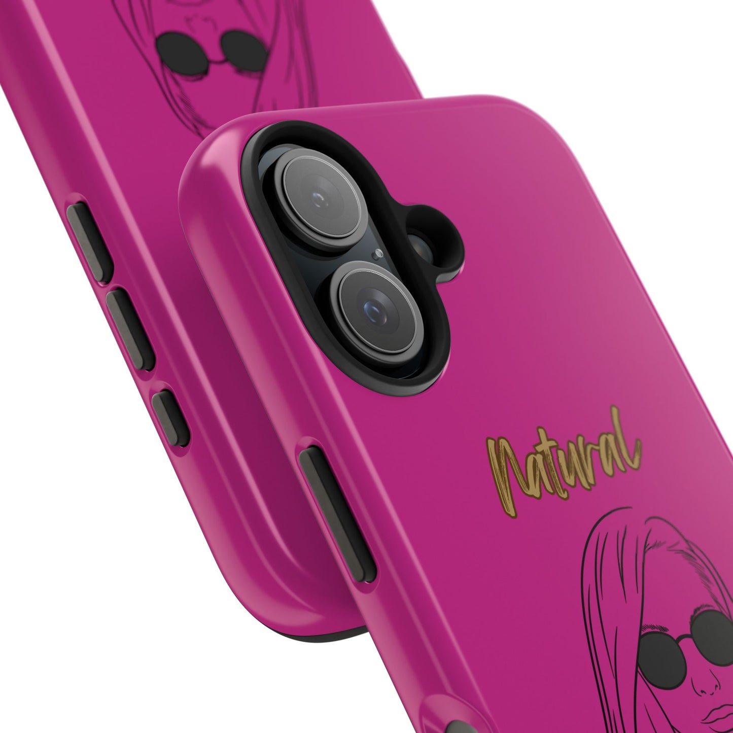 Natural Woman Shades (BL)Tough Phone Cases PINK