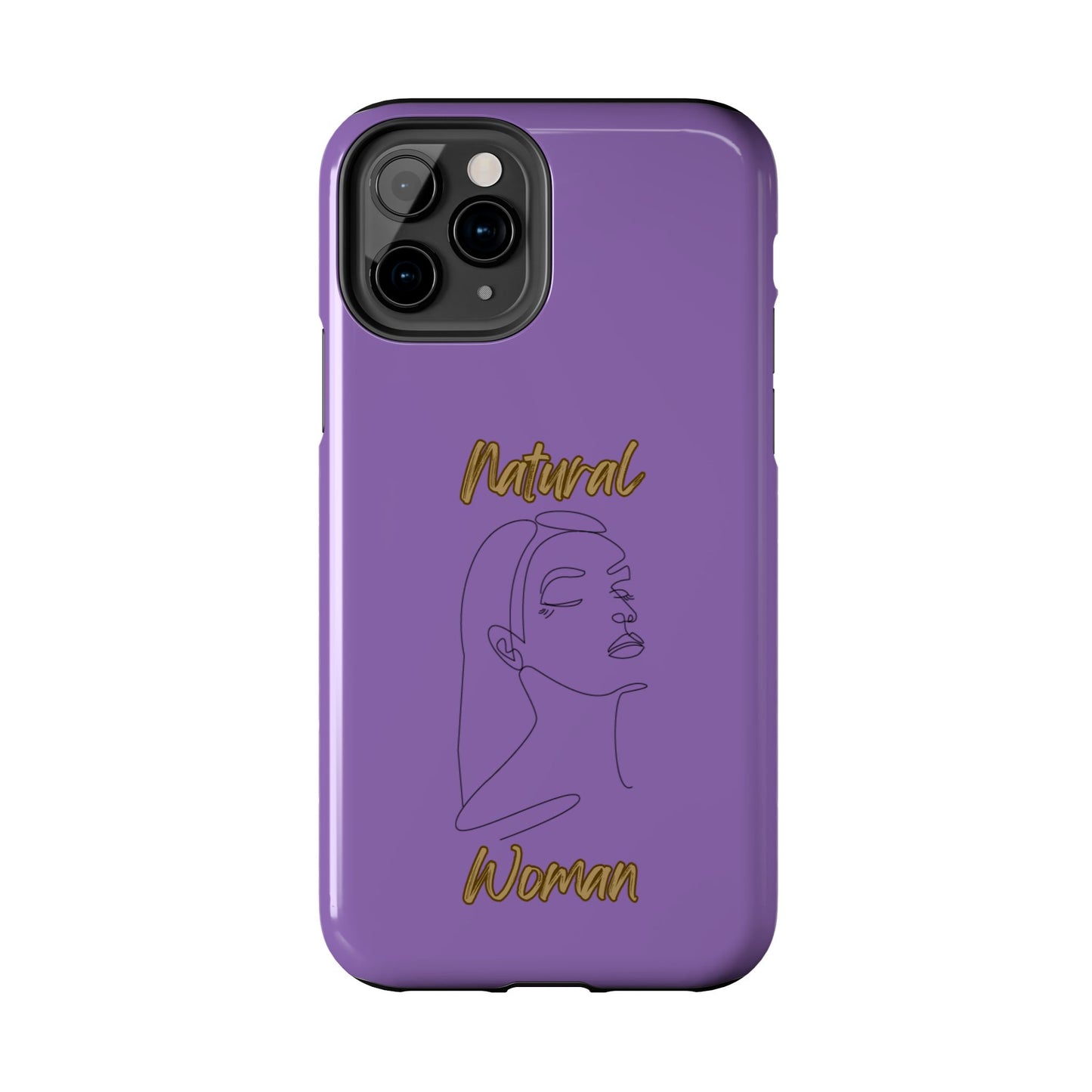 Natural Woman Calm (BL) Tough Phone Cases LIGHT PURPLE