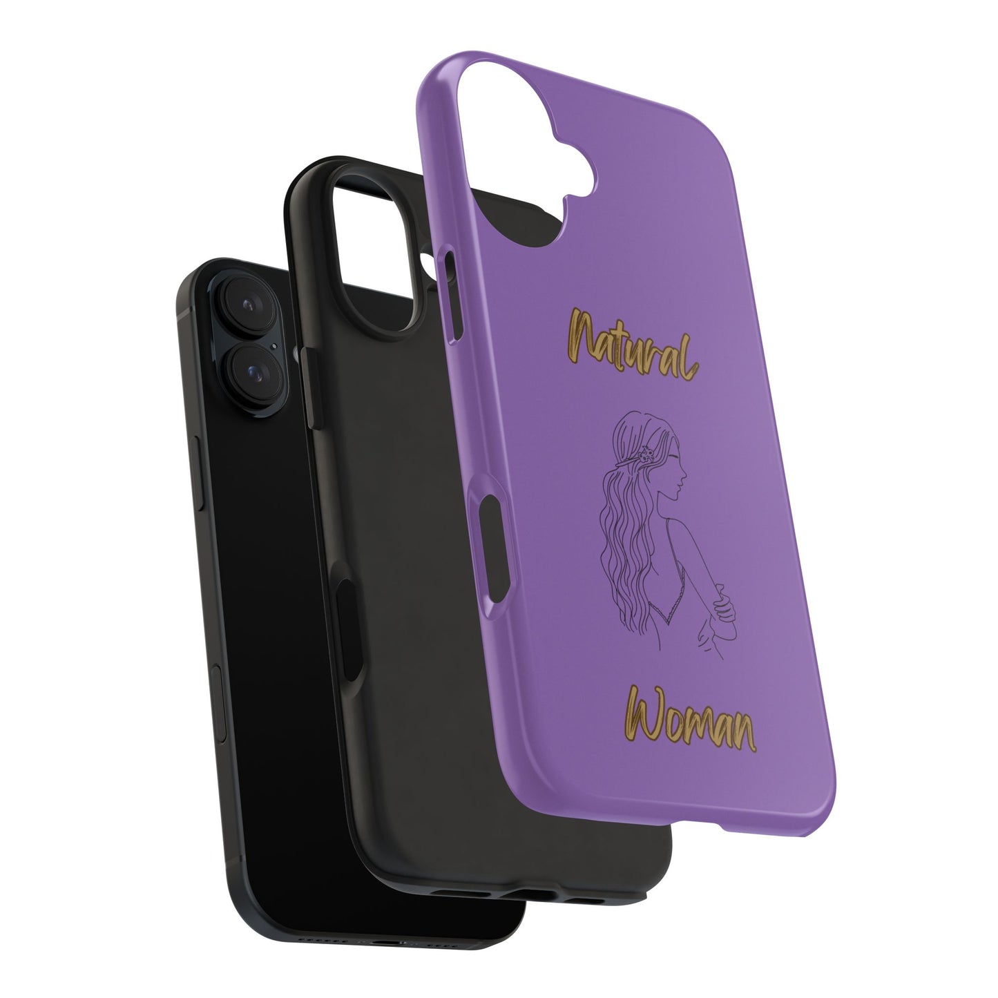 Natural Woman Young Woman (BL)Tough Phone Cases LIGHT PURPLE