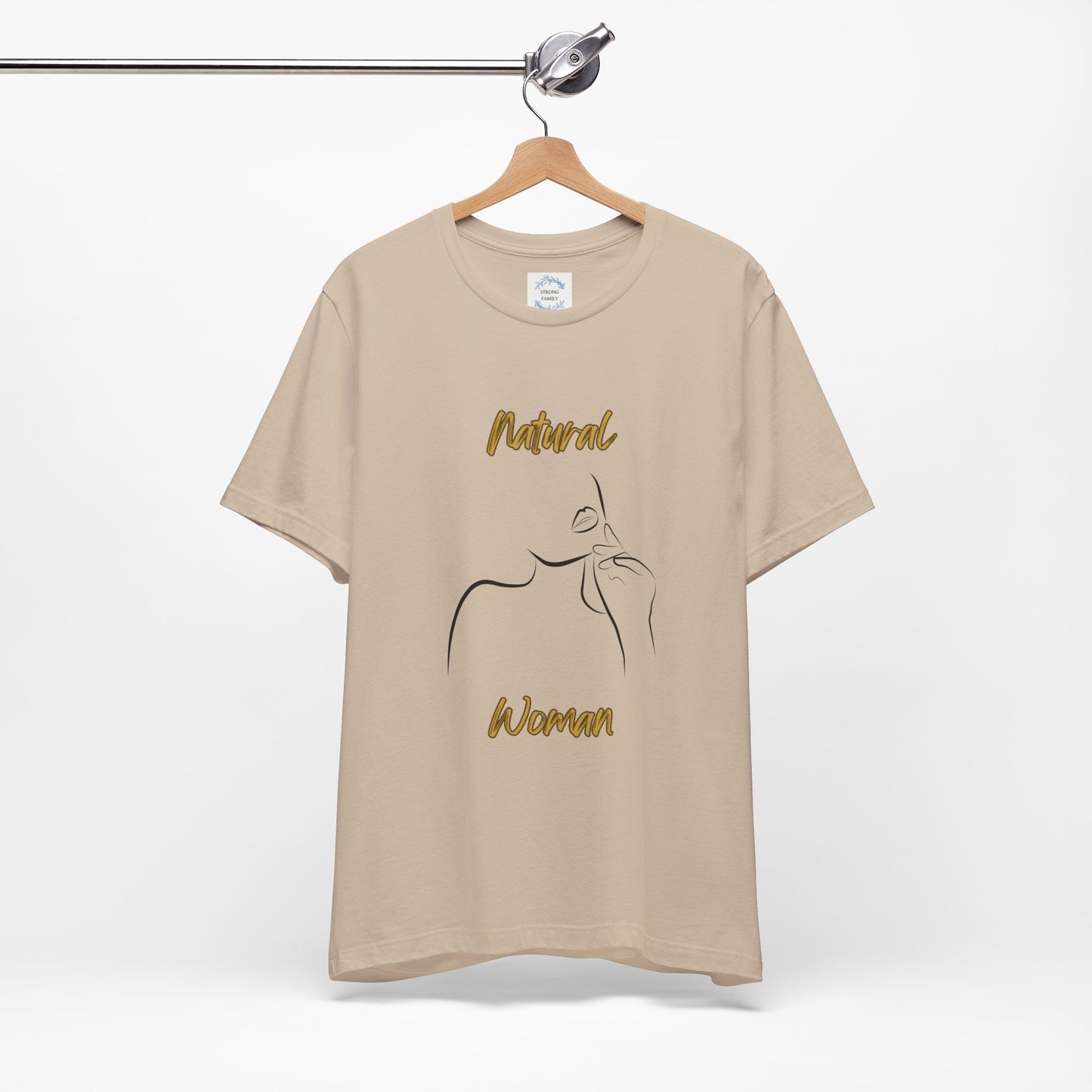 Natural Woman Chin Up (BL) Short Sleeve T-Shirt
