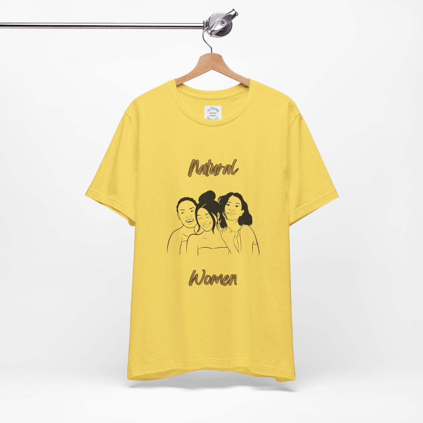 Natural Woman Laughing Friends (BL) Short Sleeve T-Shirt
