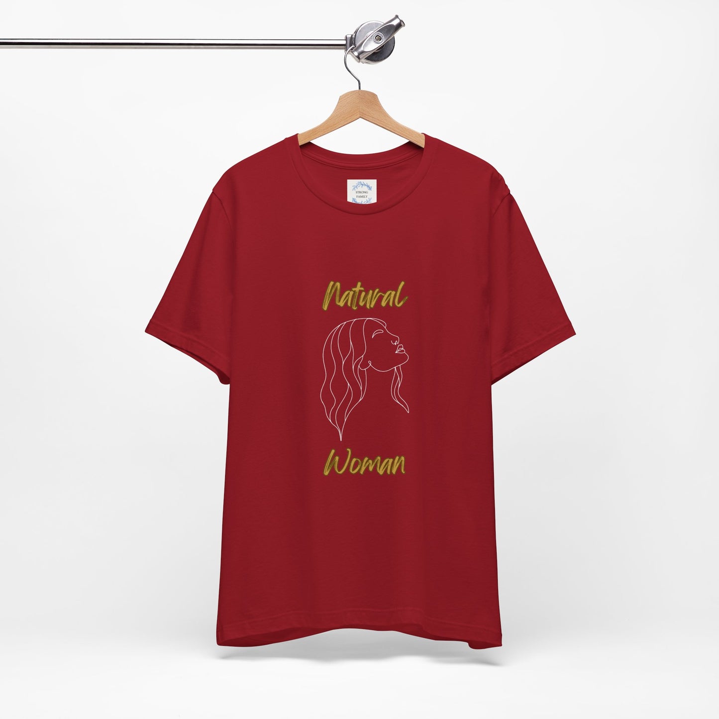 Natural Woman Breeze on Face (WL) Short Sleeve T-Shirt