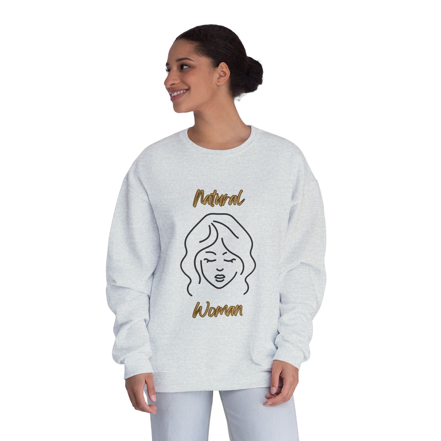 Natural Woman Modest (BL) Crewneck Sweatshirt