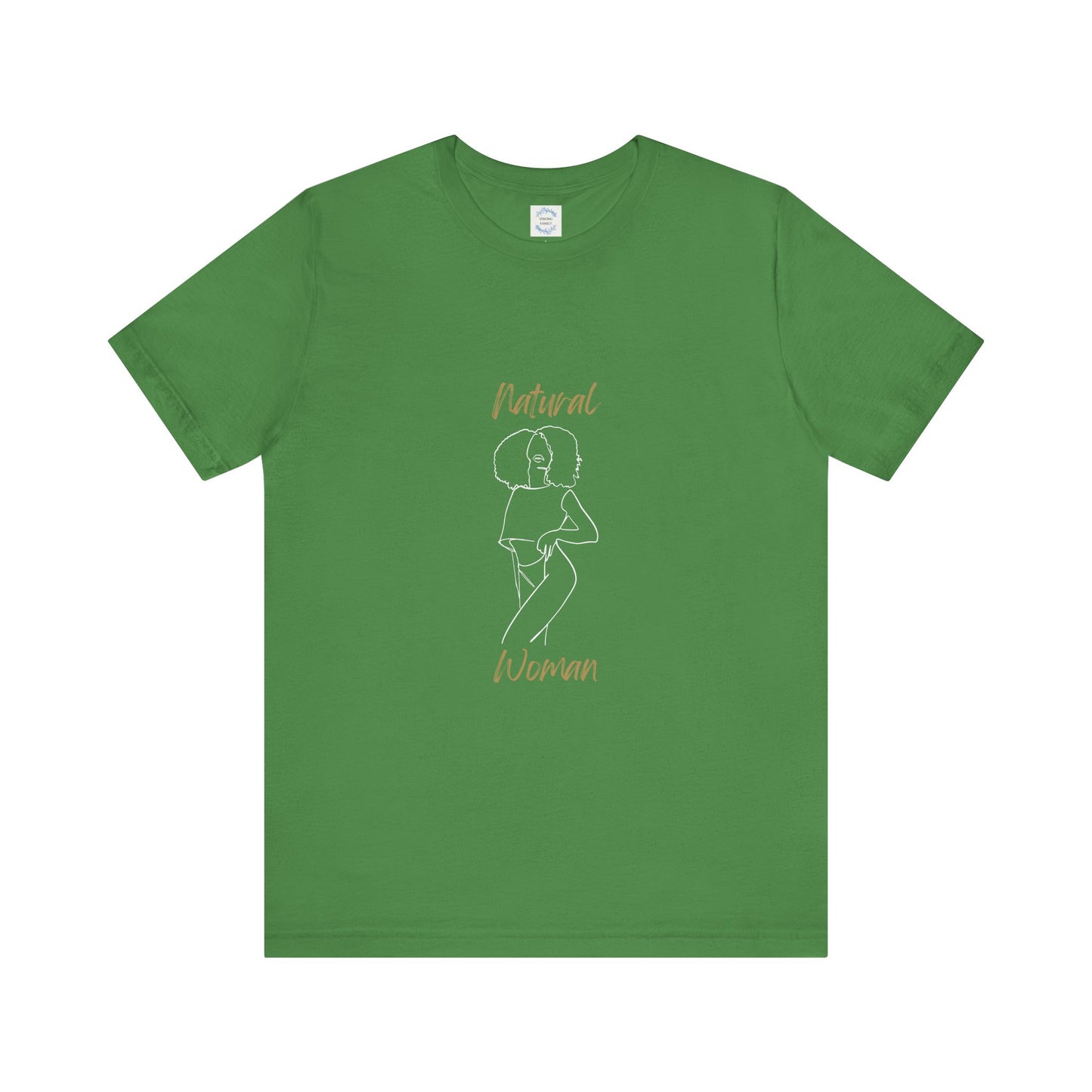 Natural Woman Pose (WL) Short Sleeve T-Shirt