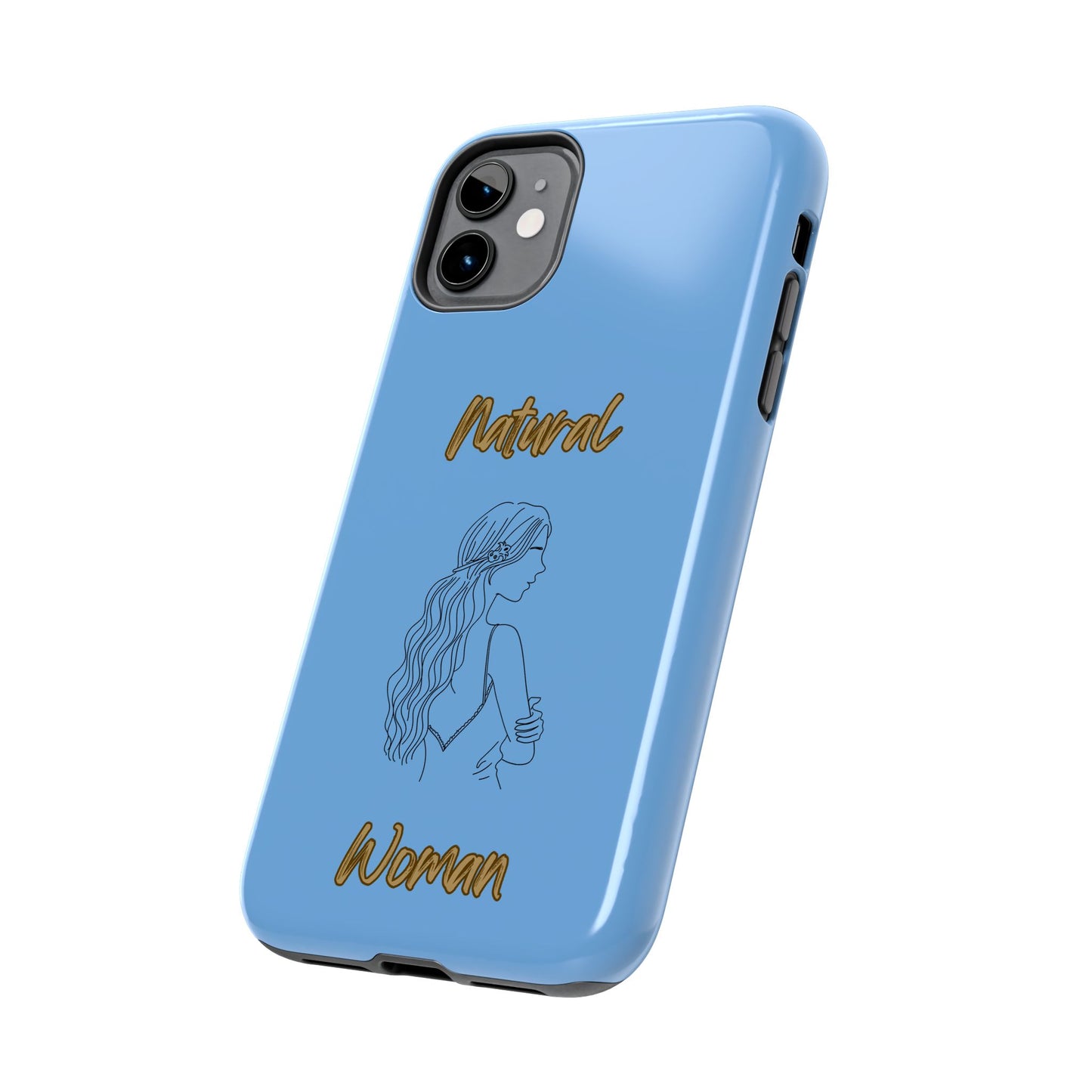 Natural Woman Young Woman (BL)Tough Phone Cases LIGHT BLUE