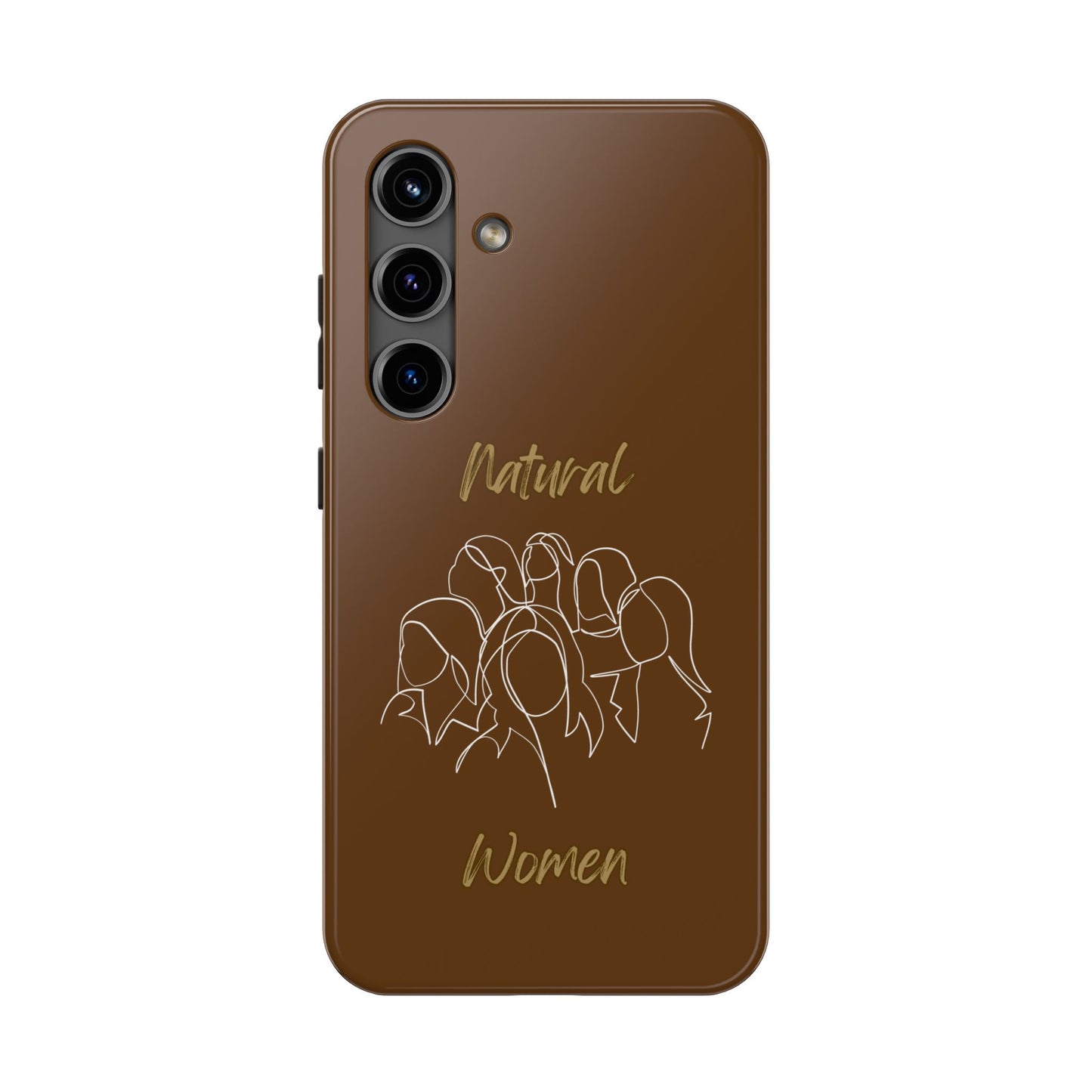 Natural Women Professionals (WL)Tough Phone Cases BROWN