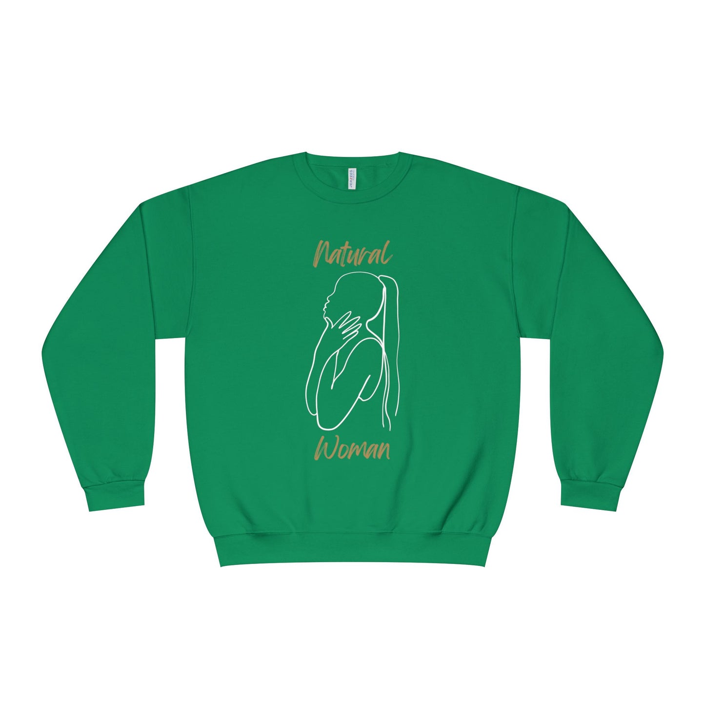 Natural Woman Ponytail (WL) Crewneck Sweatshirt