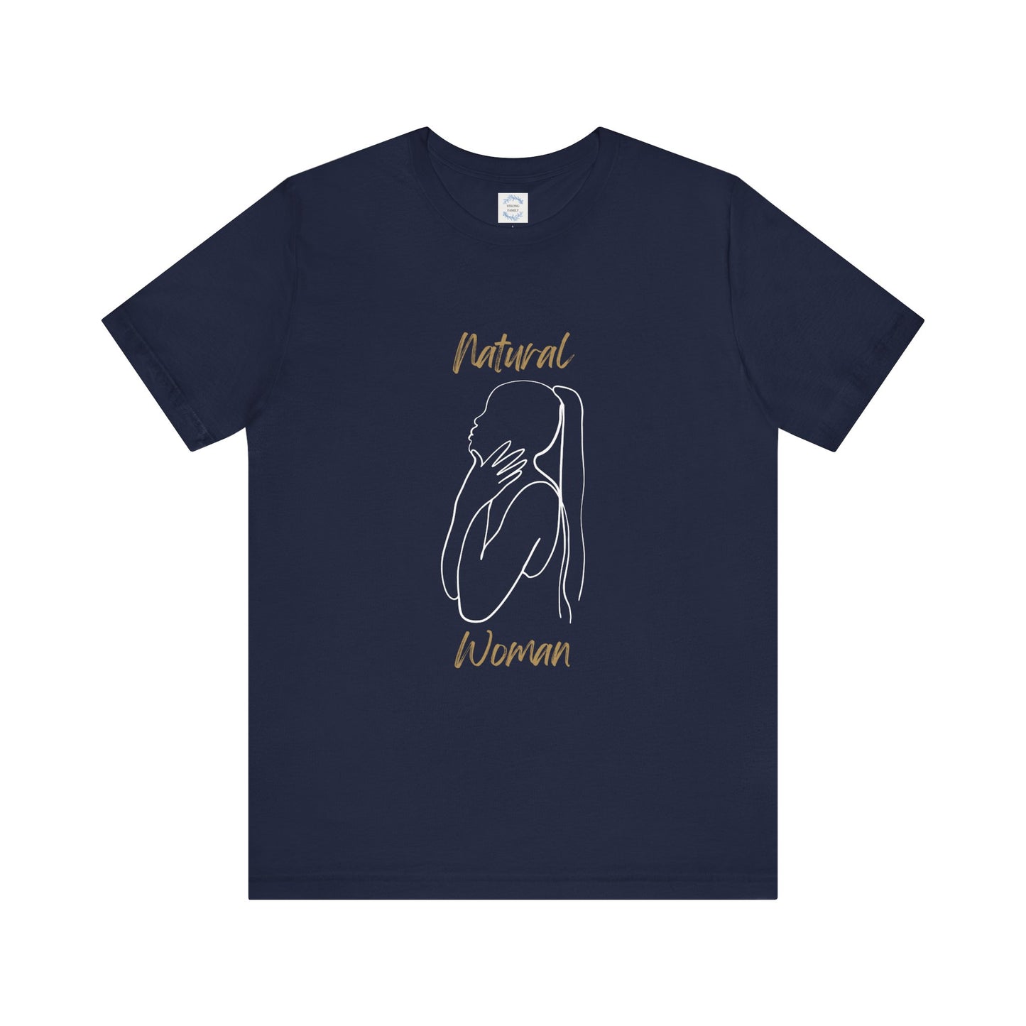 Natural Woman Ponytail (WL) Short Sleeve T-Shirt