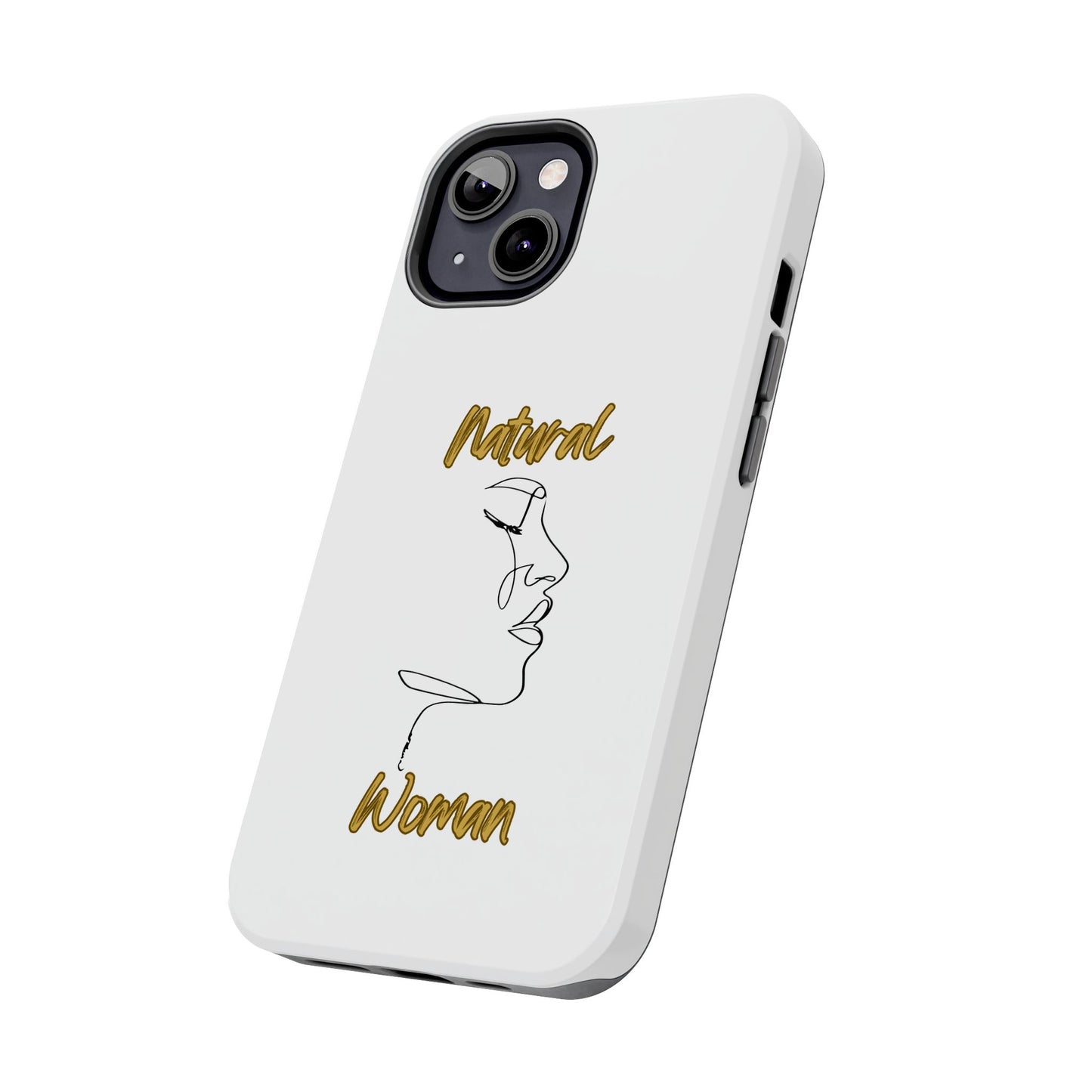 Natural Woman Timeless (BL)Tough Phone Cases WHITE
