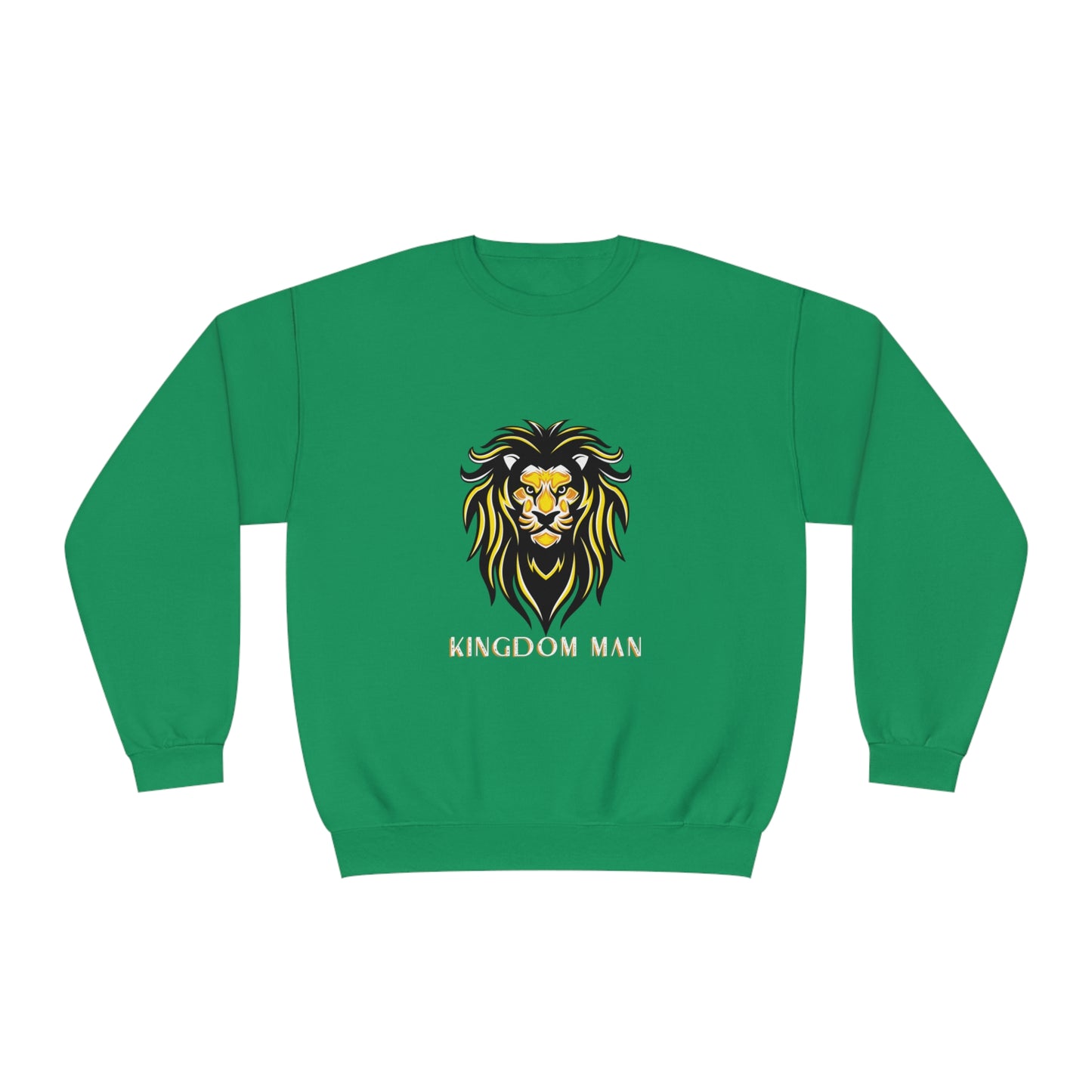 Kingdom Man (White/Gold) Crewneck Sweatshirt