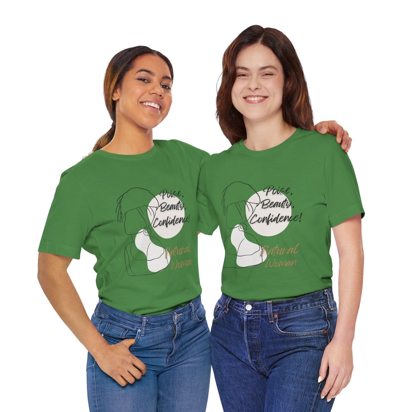 Natural Woman Puff (BL) Short Sleeve T-Shirt