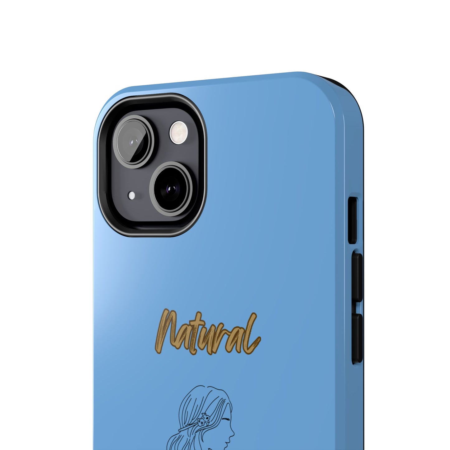Natural Woman Young Woman (BL)Tough Phone Cases LIGHT BLUE