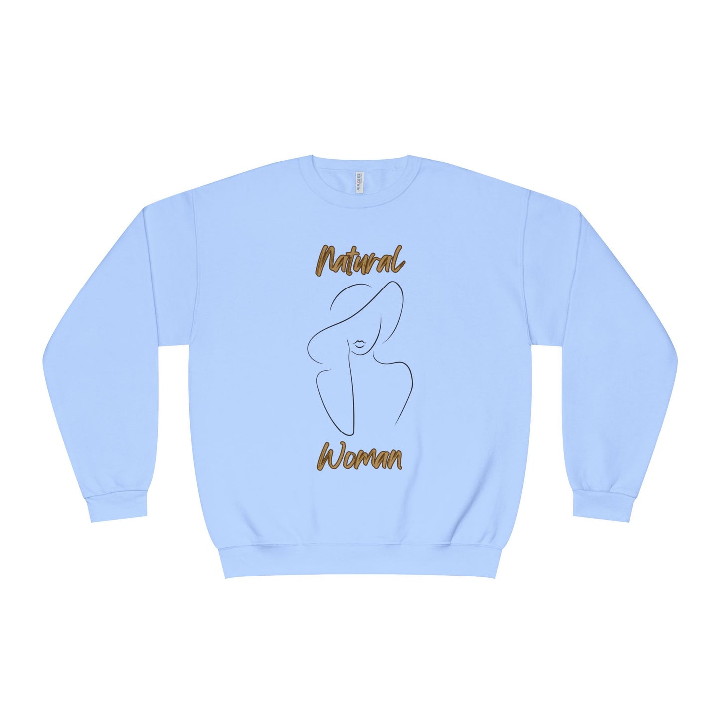 Natural Woman Sun Hat (BL) Crewneck Sweatshirt