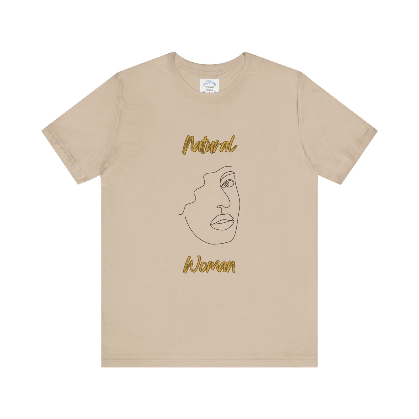 Natural Woman Peekaboo (BL) Short Sleeve T-Shirt