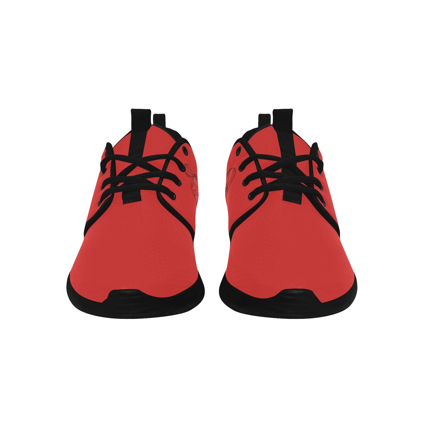 Natural Woman EXPECTING (BL) RED w/ Sole Sneakers