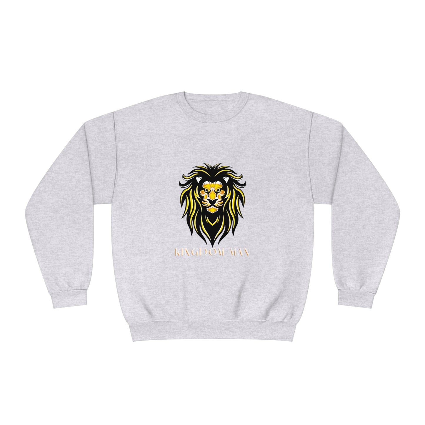 Kingdom Man (White/Gold) Crewneck Sweatshirt