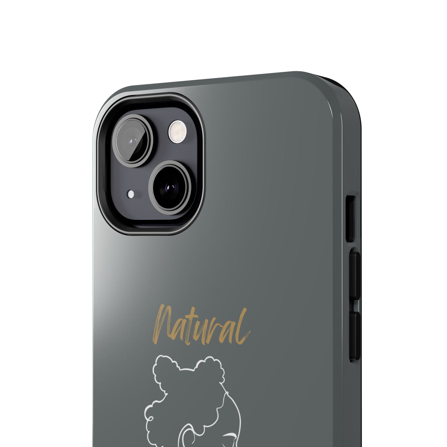 Natural Woman Twists (WL) Tough Phone Case DARK GREY