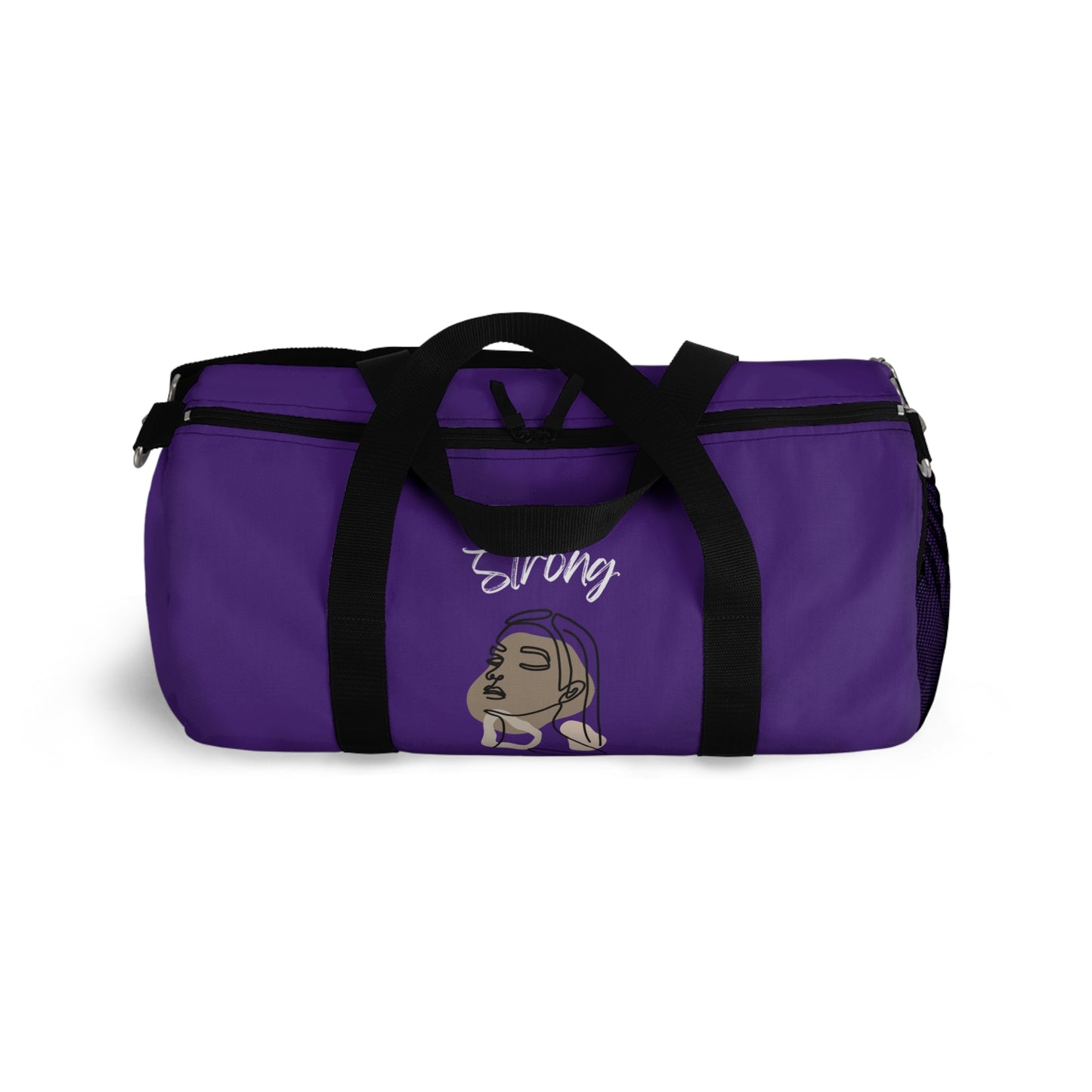 Strong Momma (WL) Duffel Bag PURPLE