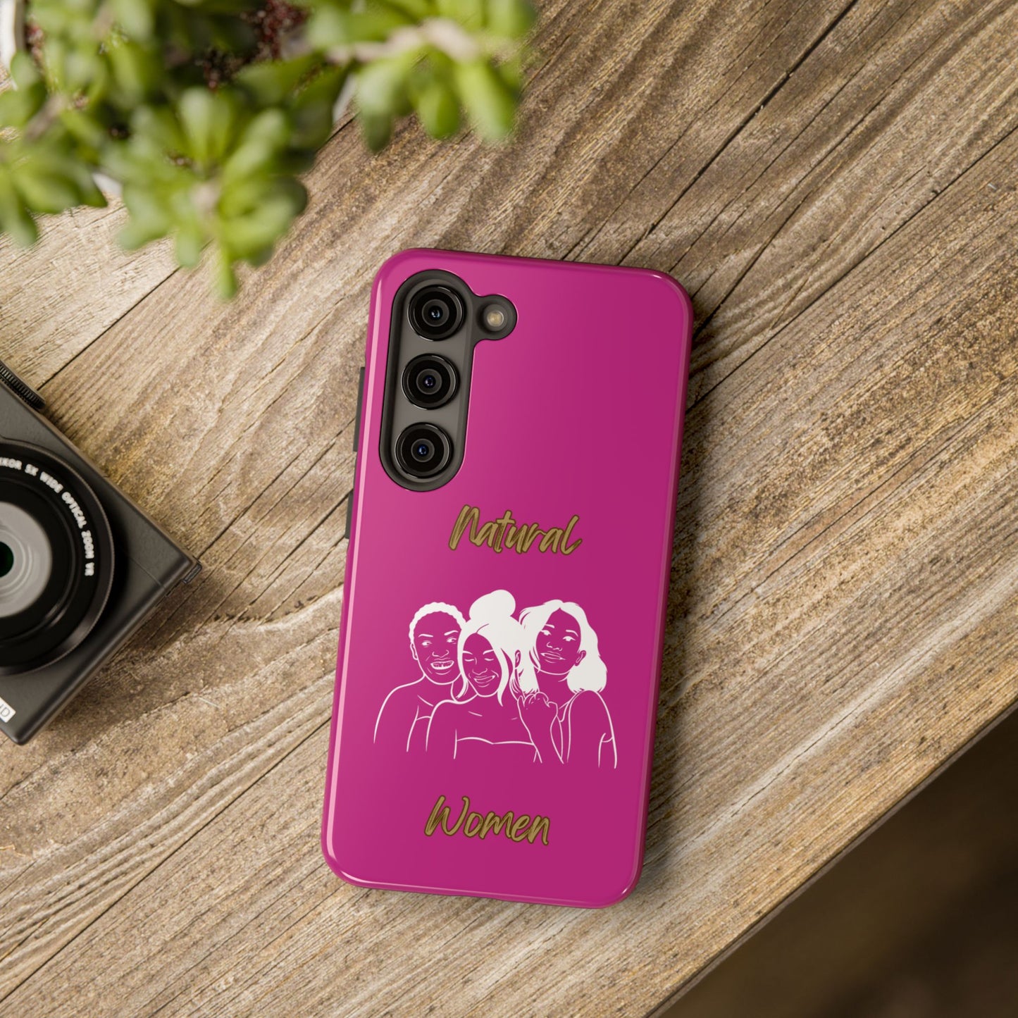 Natural Women Laughing Friends (WL)Tough Phone Cases PINK