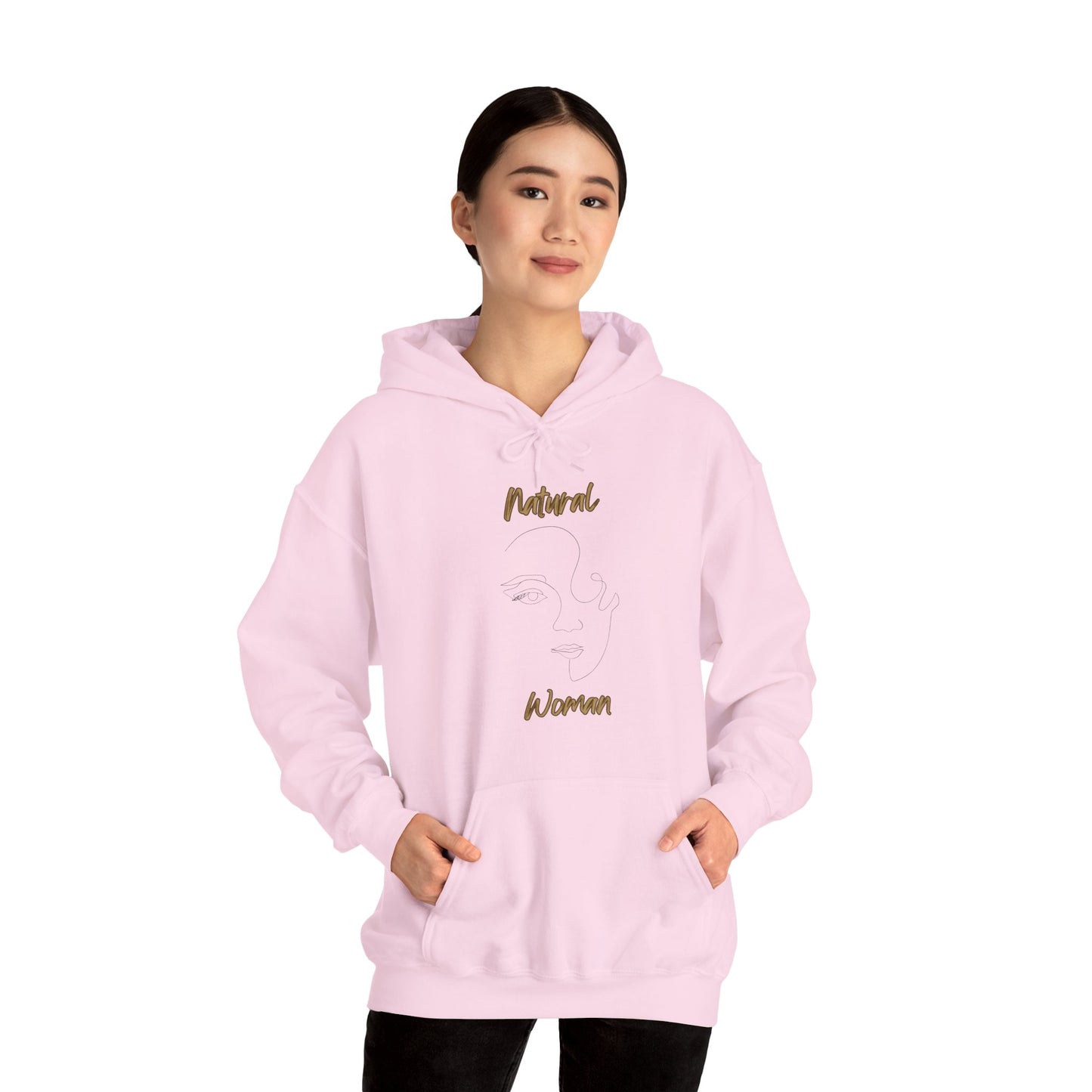 Natural Woman Looking (BL) Hoodie