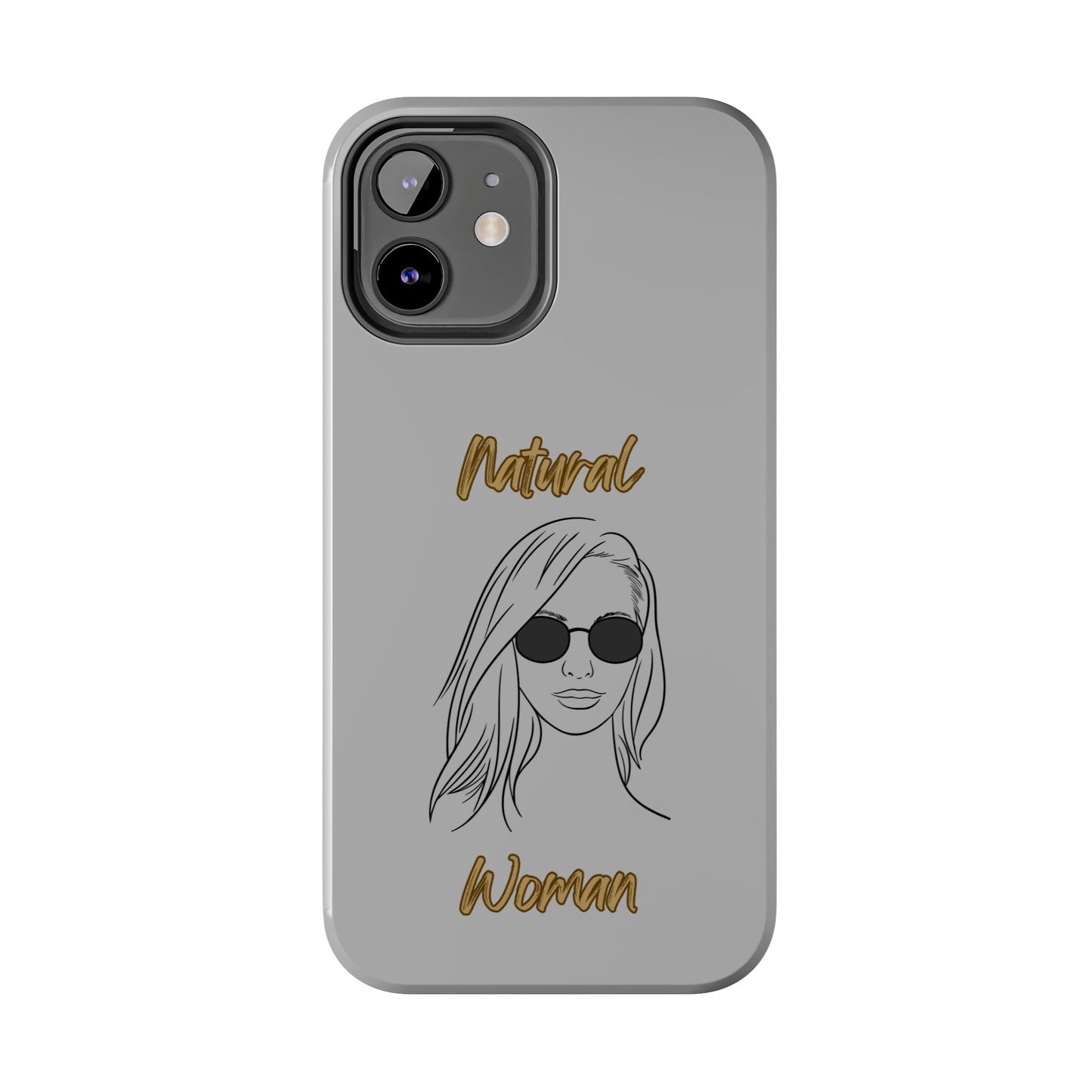 Natural Woman Shades (BL)Tough Phone Cases LIGHT GREY