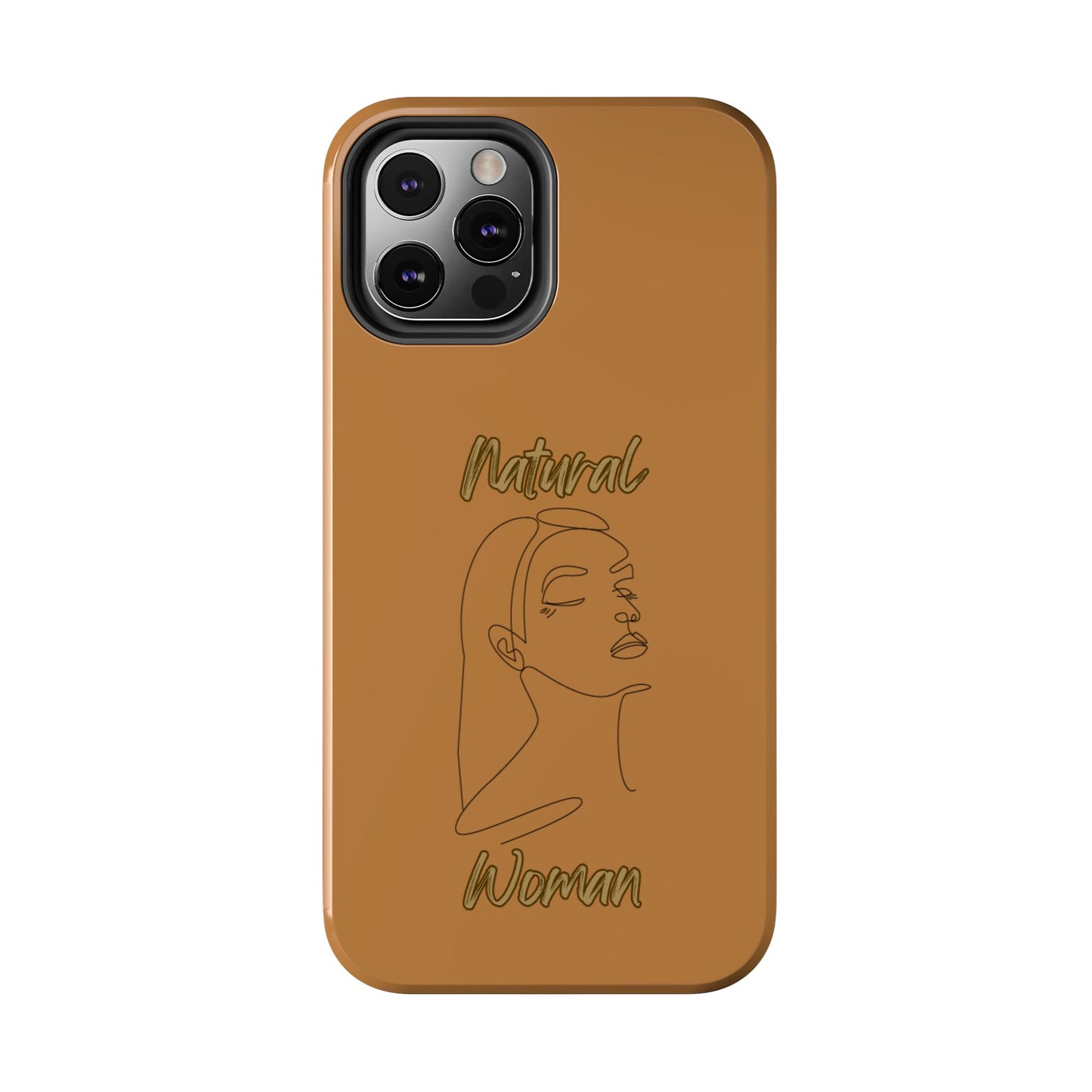 Natural Woman Calm (BL) Tough Phone Cases LIGHT BROWN