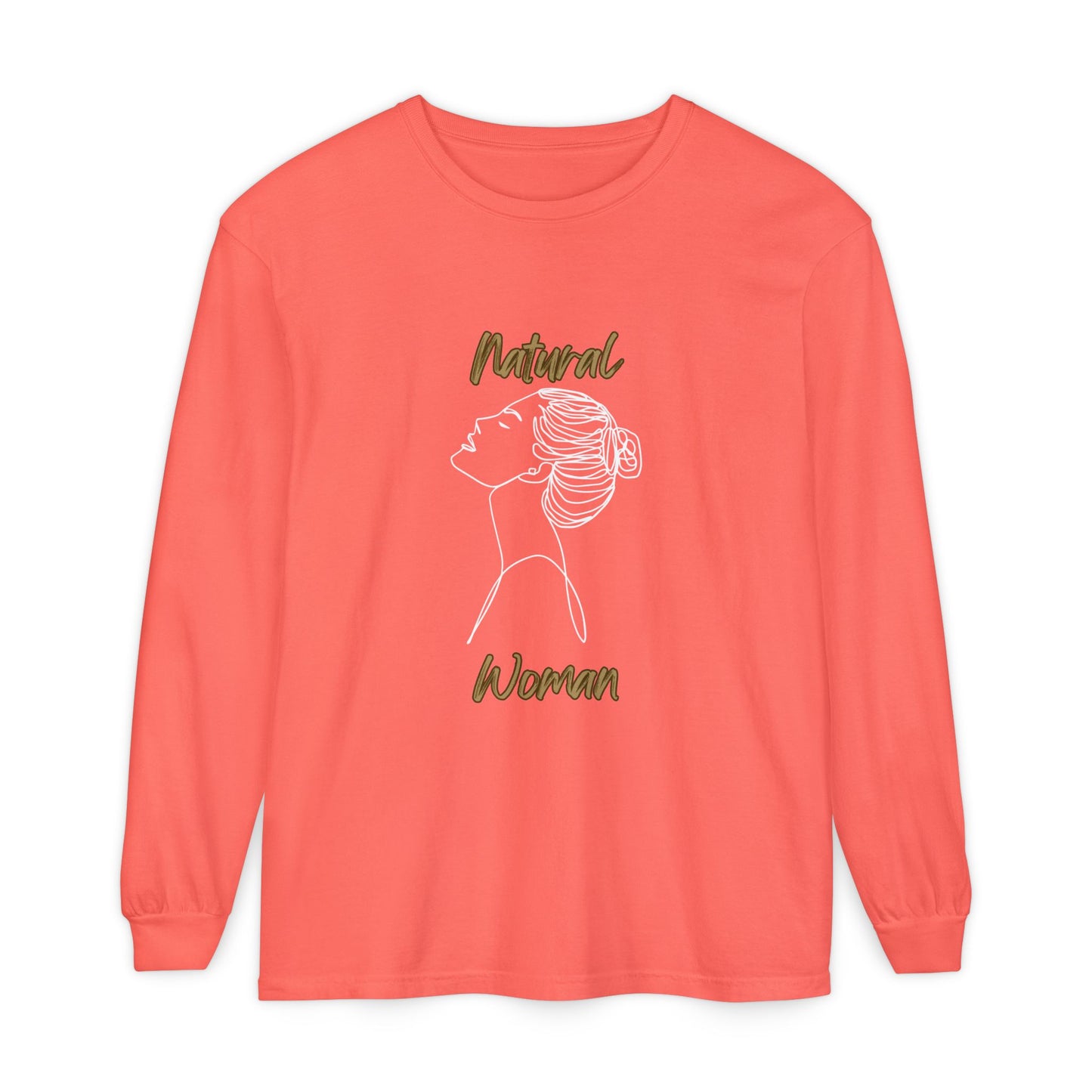 Natural Woman Wet Bun (WL) Long Sleeve T-Shirt