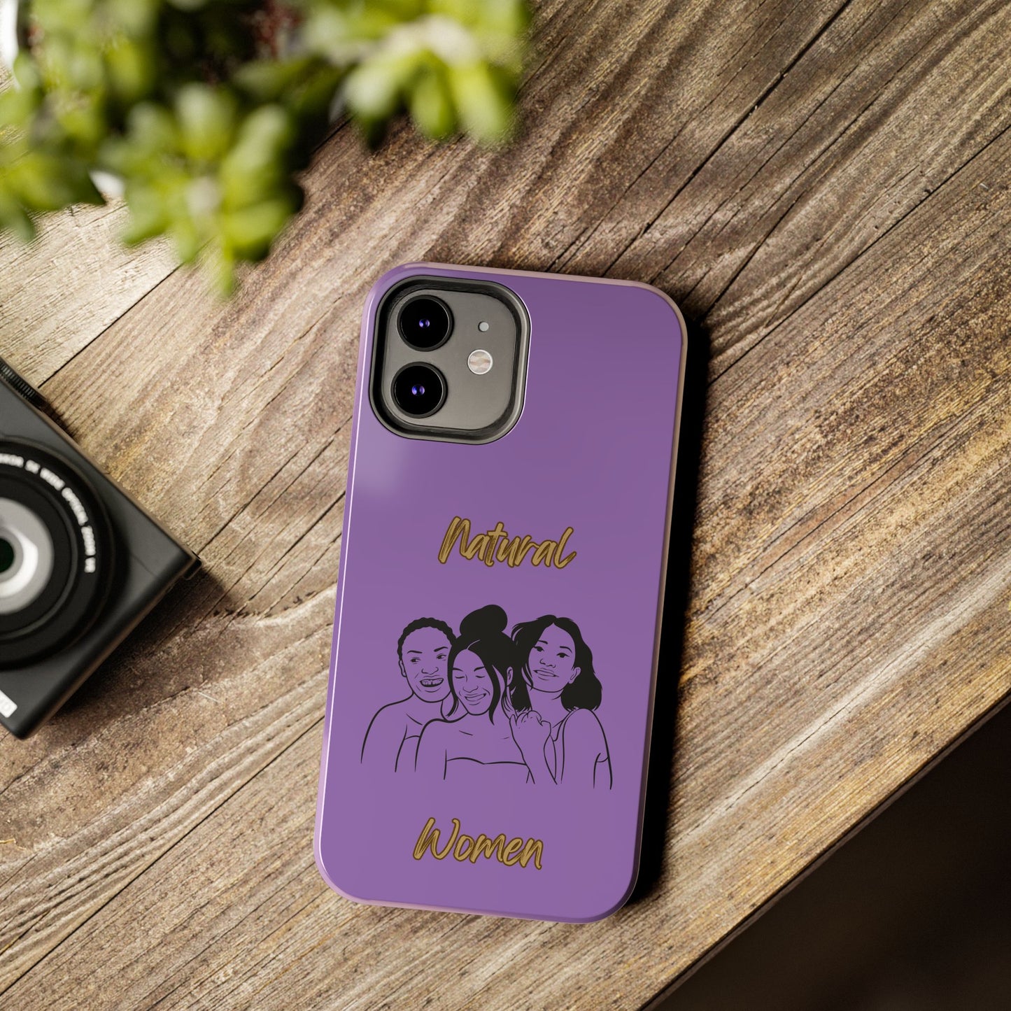 Natural Women Laughing Friends (BL)Tough Phone Cases LIGHT PURPLE