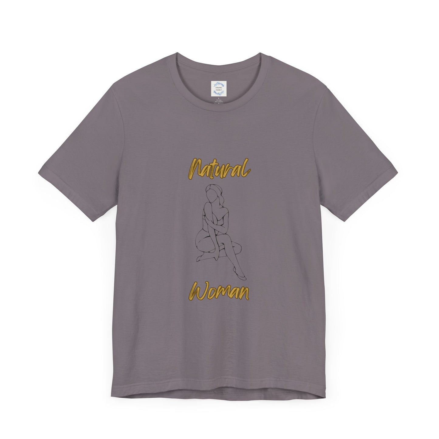Natural Woman Shoulder Action (BL) Short Sleeve T-Shirt