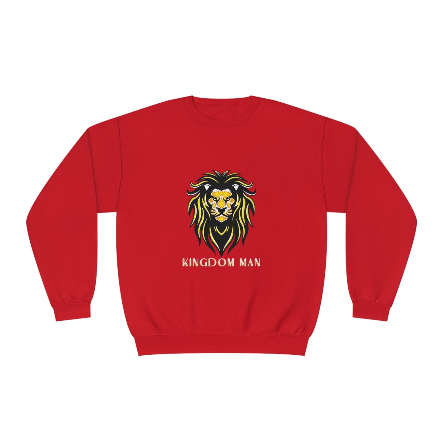 Kingdom Man (White/Gold) Crewneck Sweatshirt