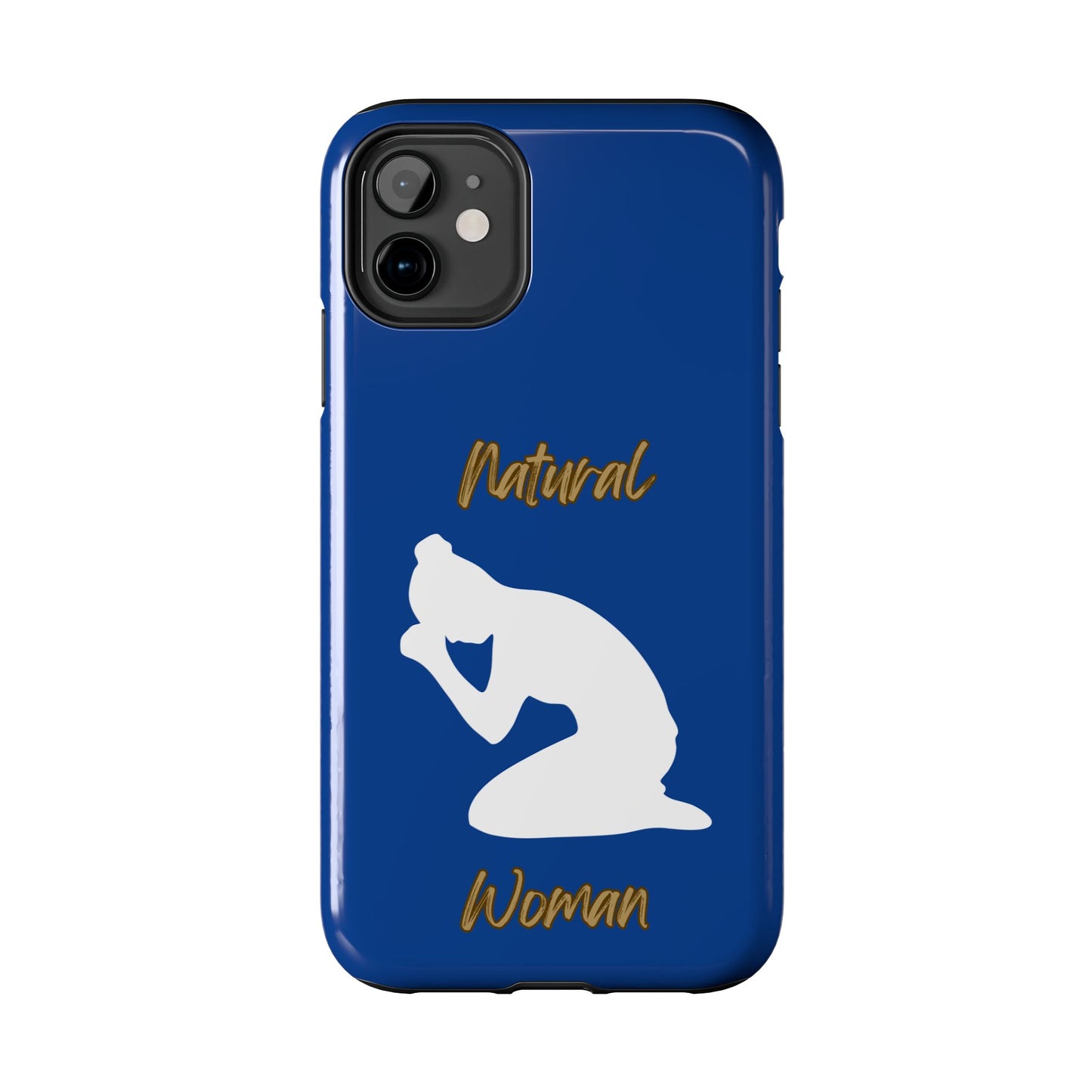 Natural Woman Pray (WL) Tough Phone Cases DARK BLUE