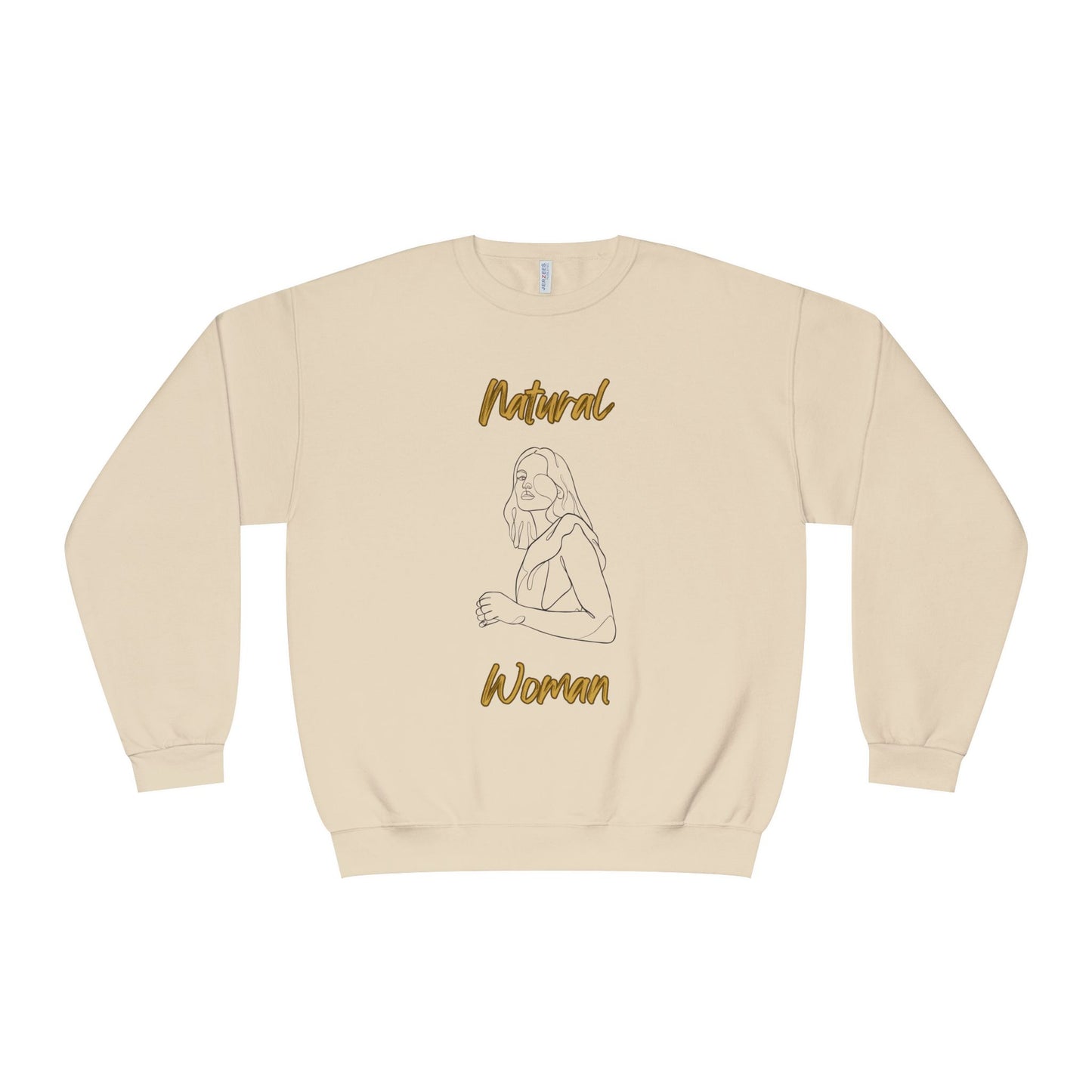 Natural Woman Care Free (BL) Crewneck Sweatshirt