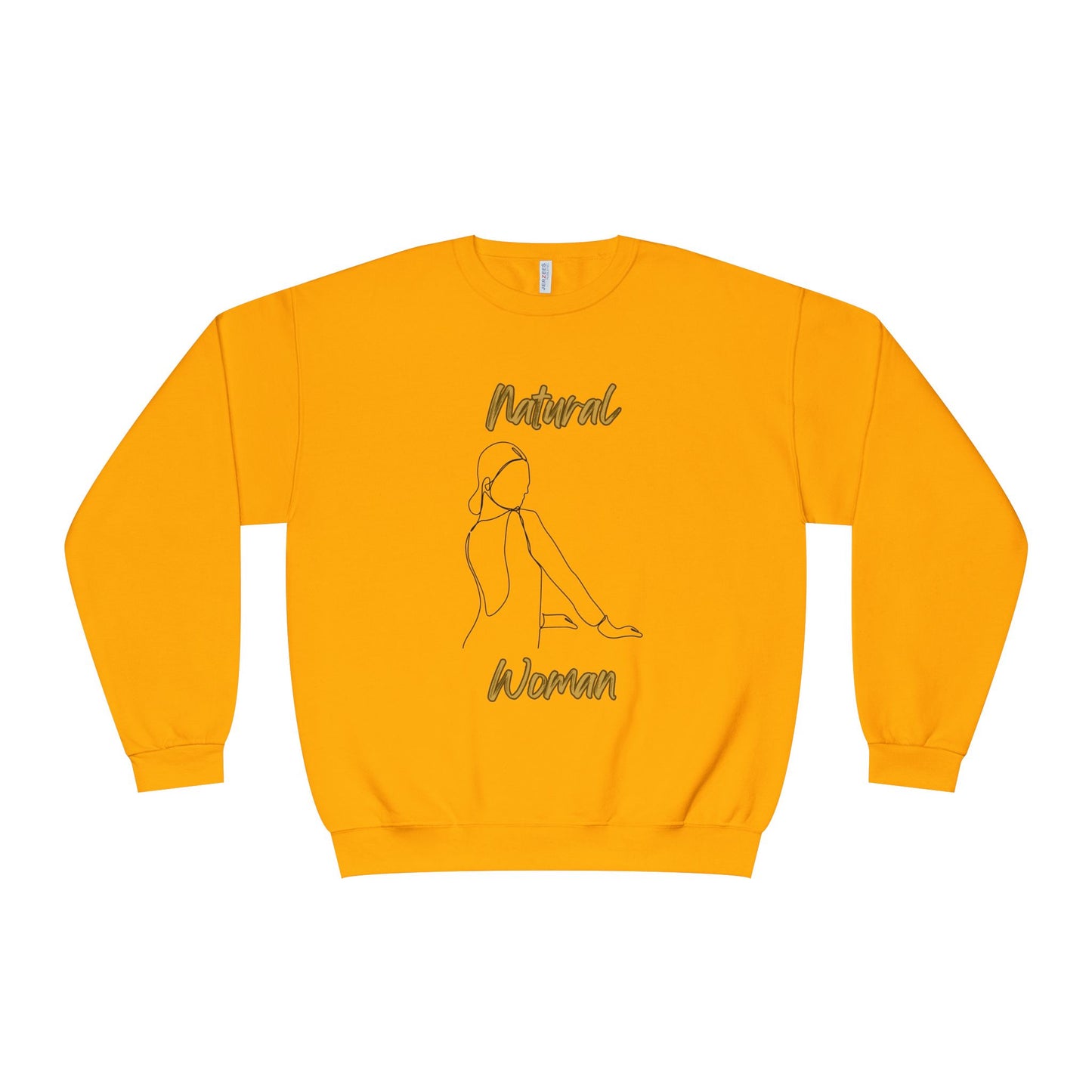 Natural Woman Hands Ready (BL) Crewneck Sweatshirt