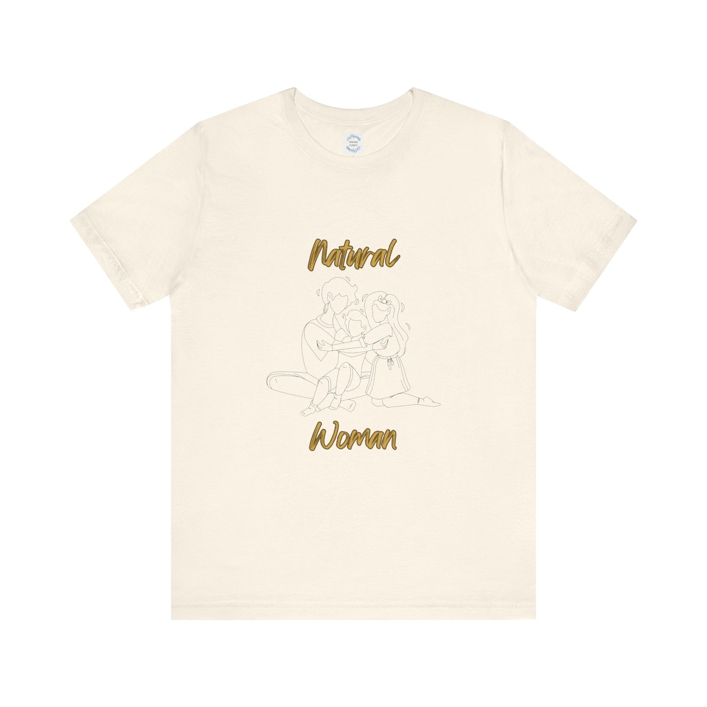 Natural Woman Bear Hugs (BL) Short Sleeve T-Shirt
