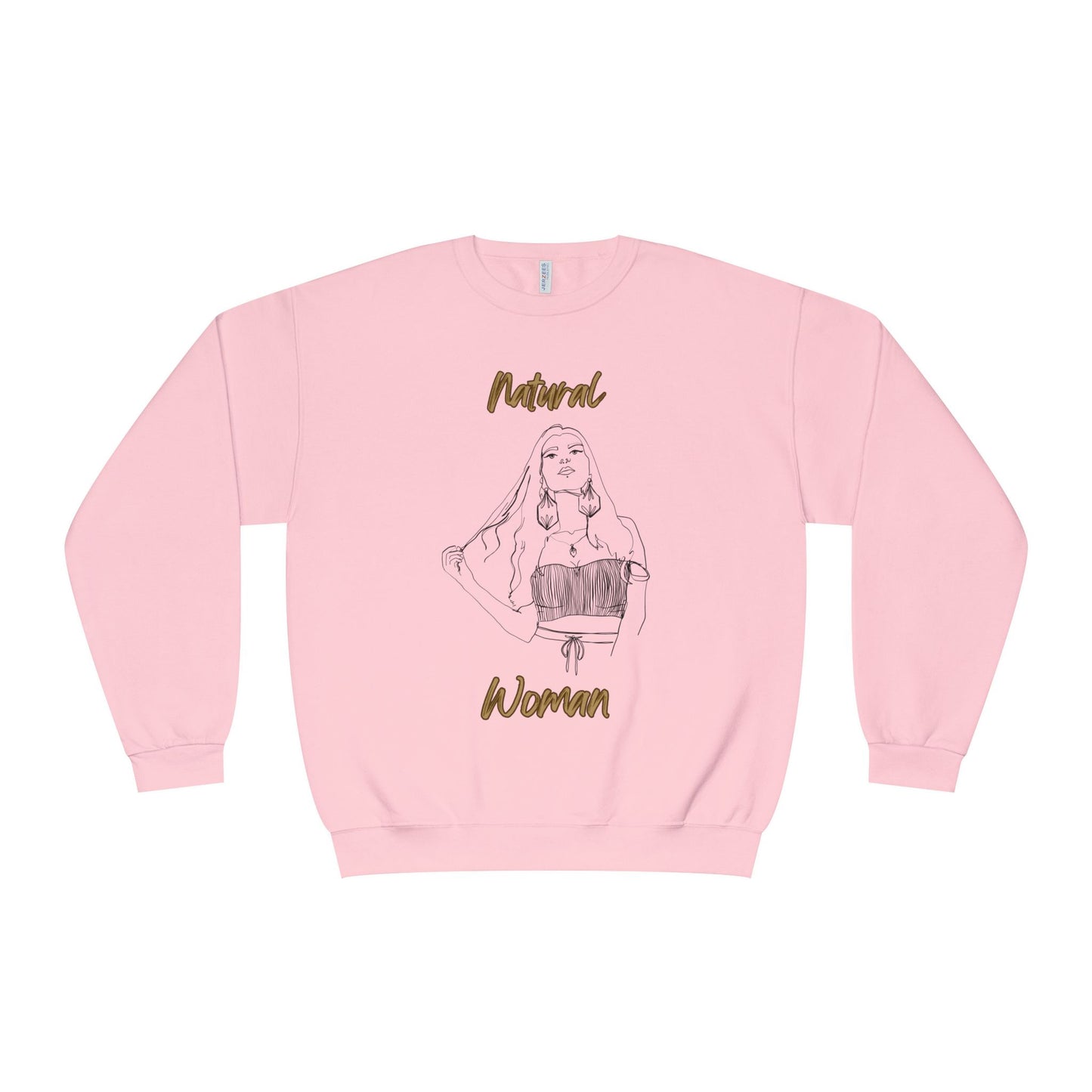 Natural Woman Thinking (BL) Crewneck Sweatshirt