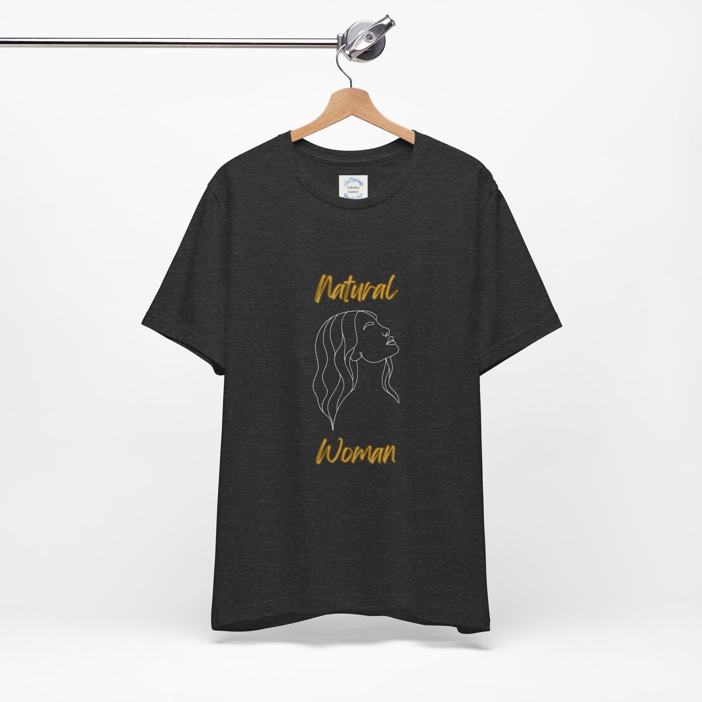Natural Woman Breeze on Face (WL) Short Sleeve T-Shirt