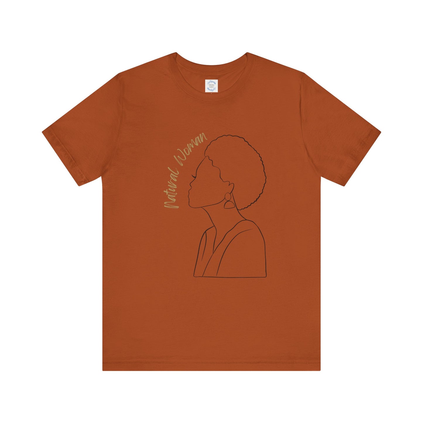Natural Woman Sm Fro (BL) Short Sleeve T-Shirt