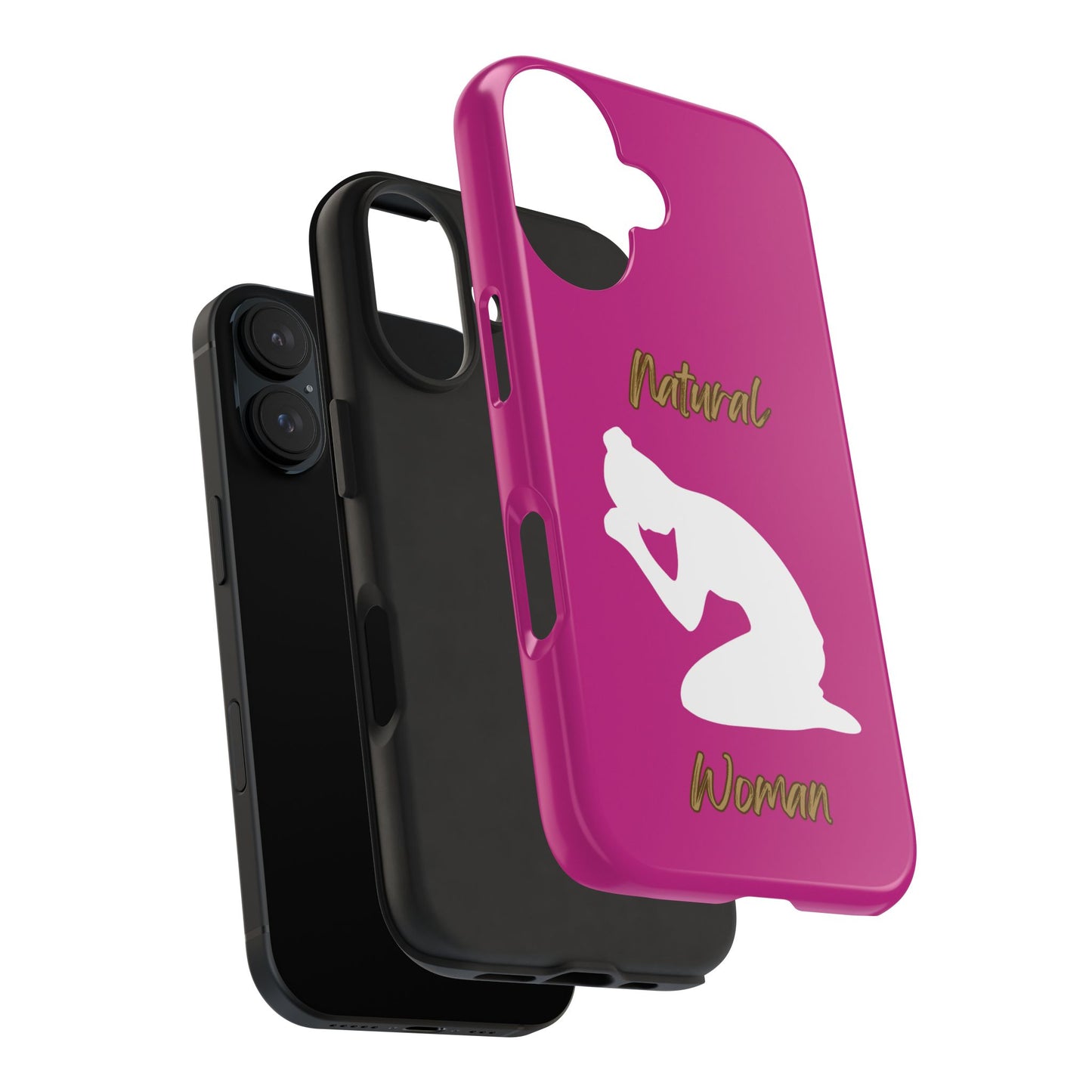 Natural Woman Pray (WL) Tough Phone Cases PINK