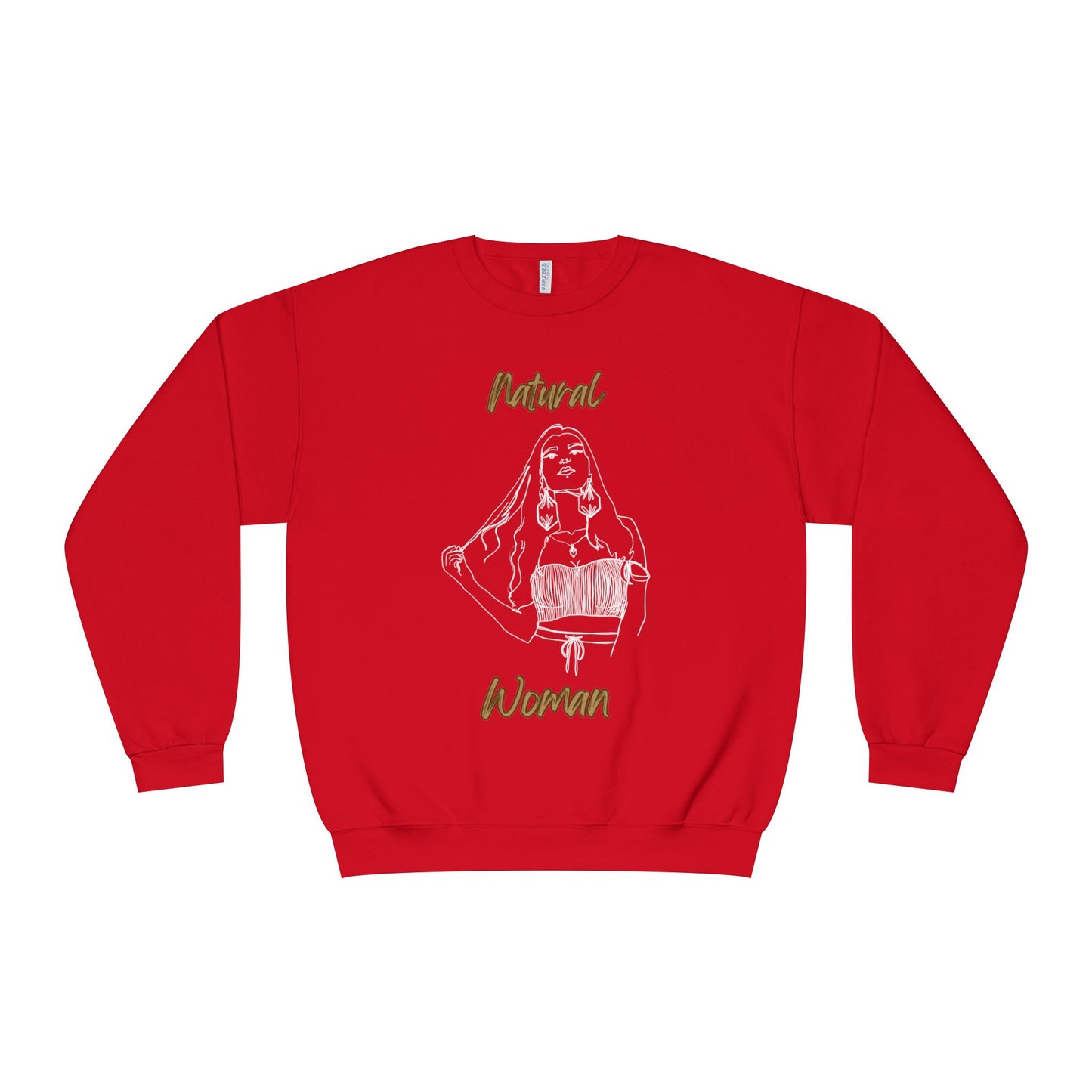 Natural Woman Thinking (WL) Crewneck Sweatshirt