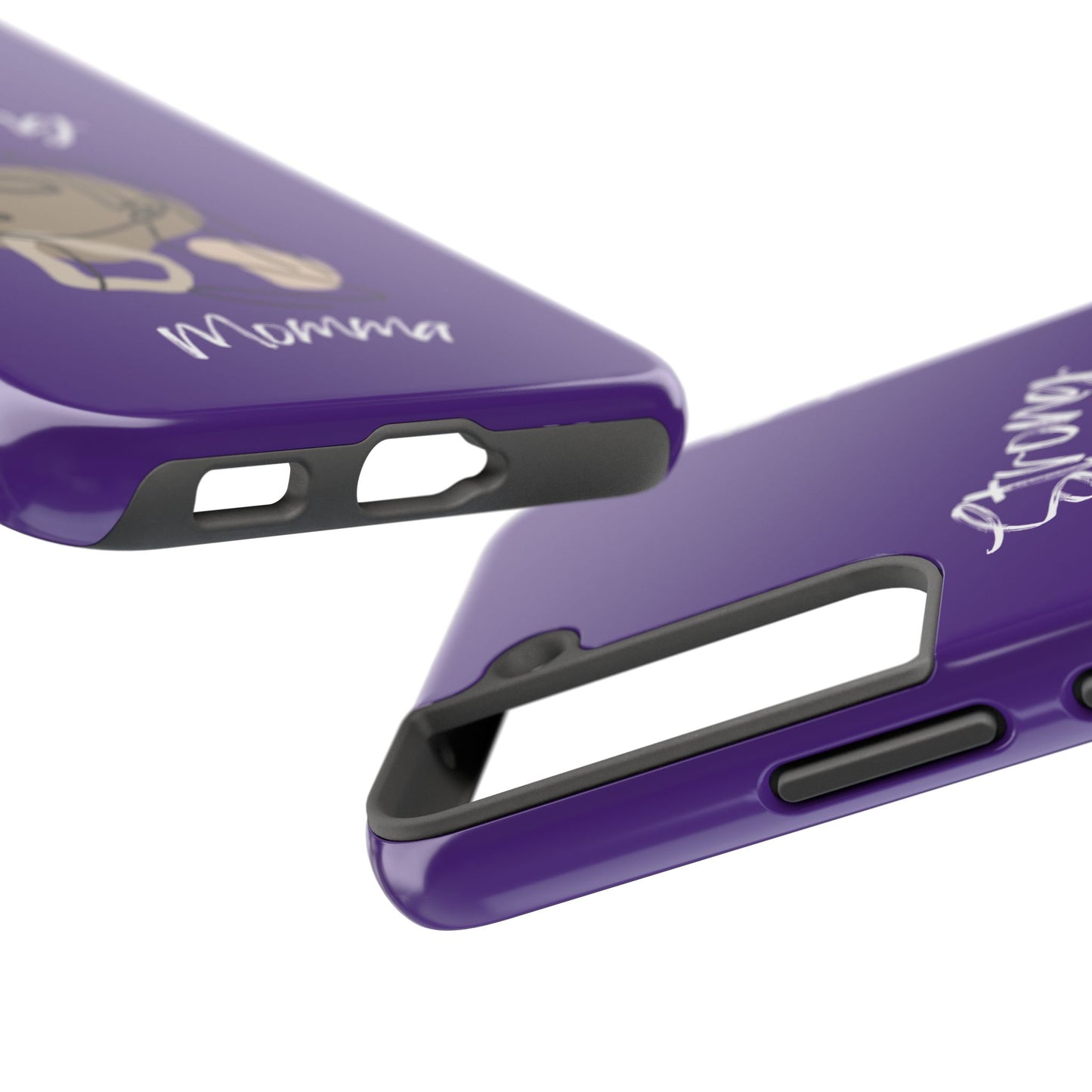 Strong Momma (WL) Tough Phone Cases PURPLE