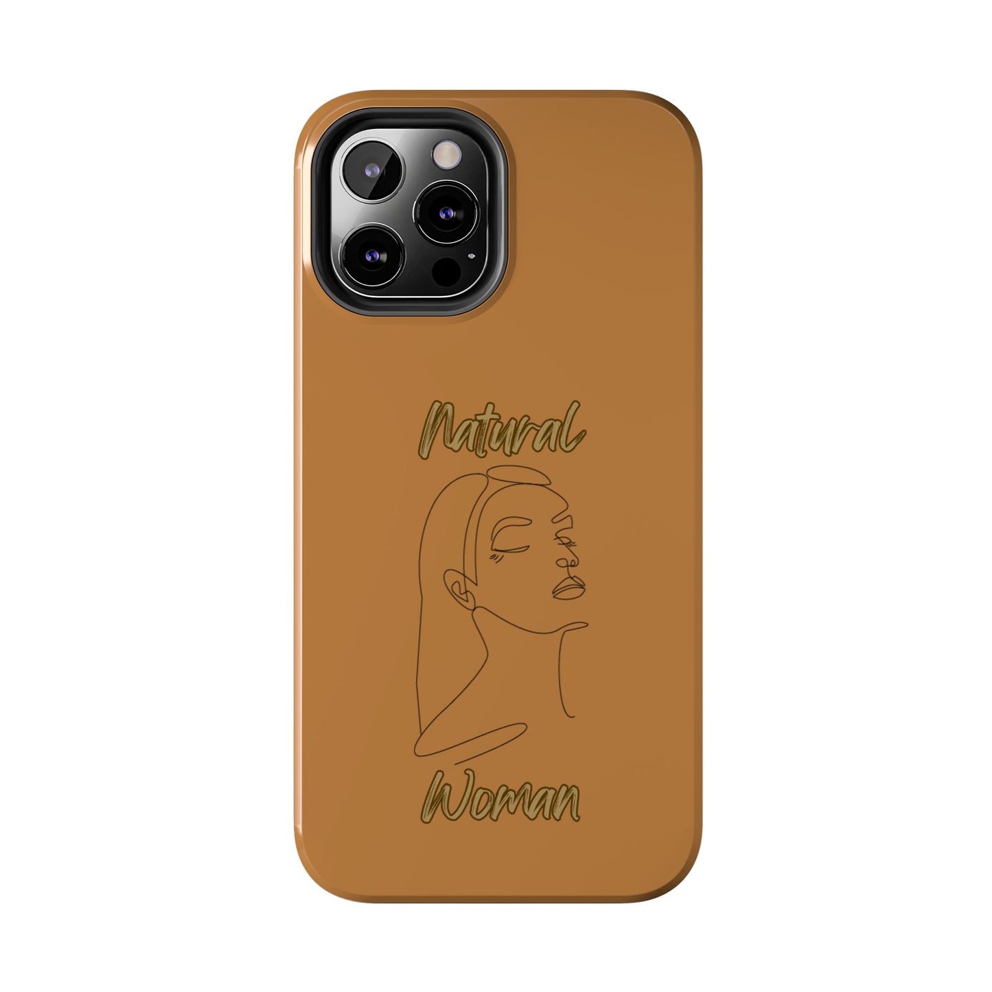 Natural Woman Calm (BL) Tough Phone Cases LIGHT BROWN