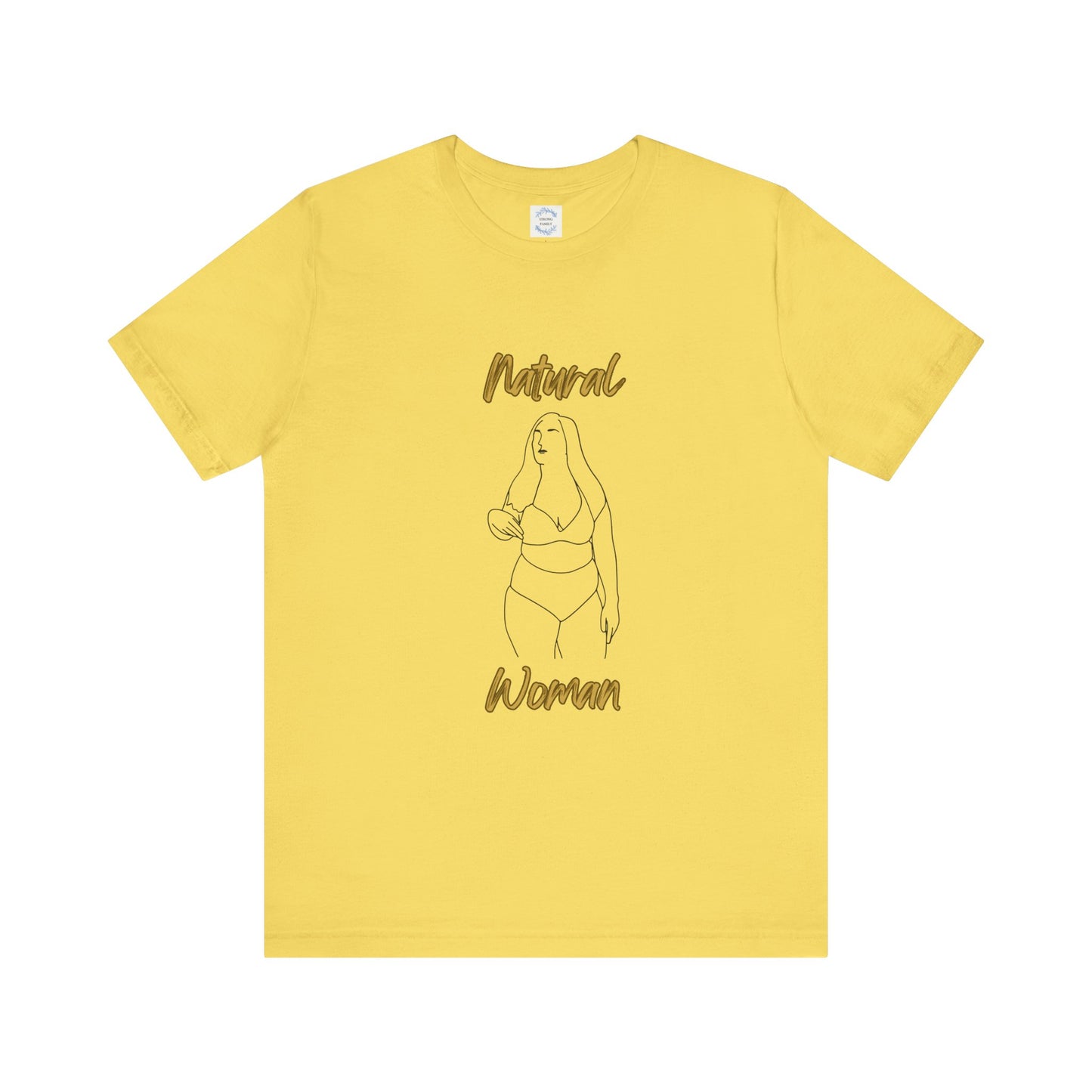 Natural Woman Full Beauty (BL) Short Sleeve T-Shirt