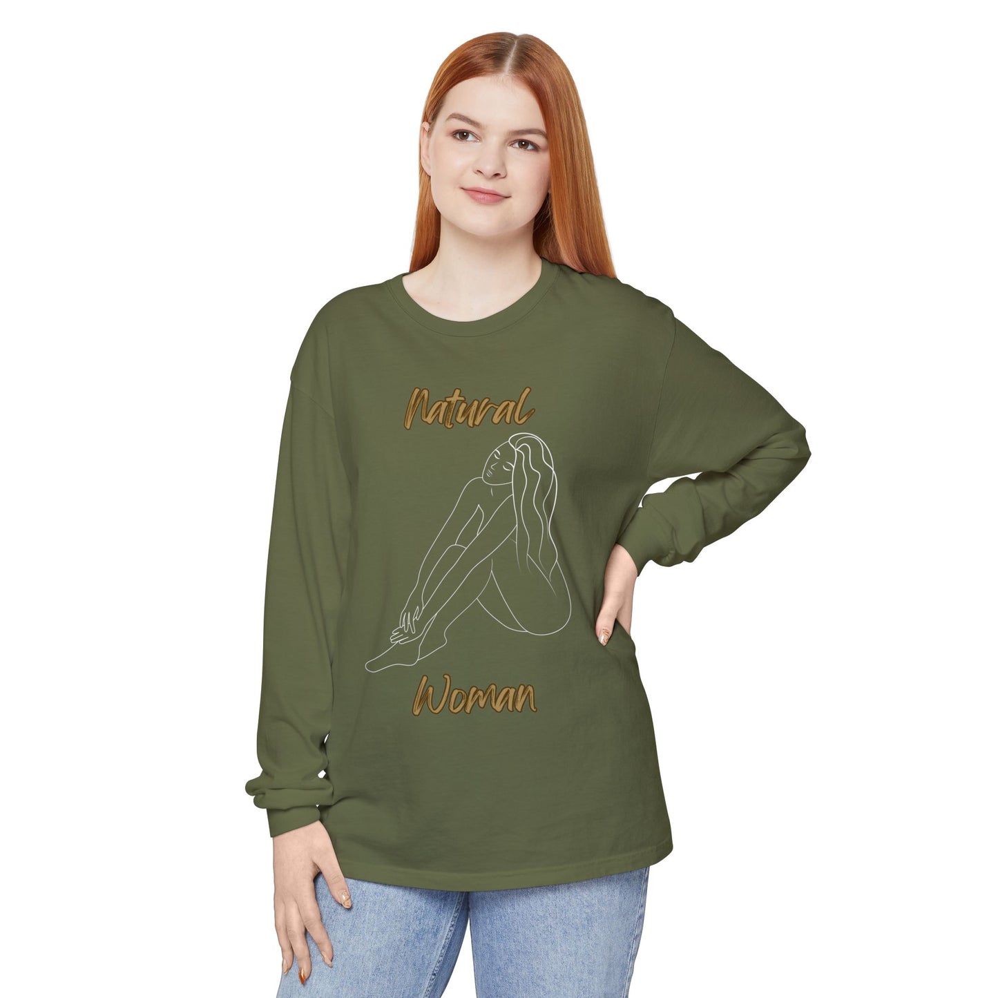 Natural Woman Beauty (WL) Long Sleeve T-Shirt