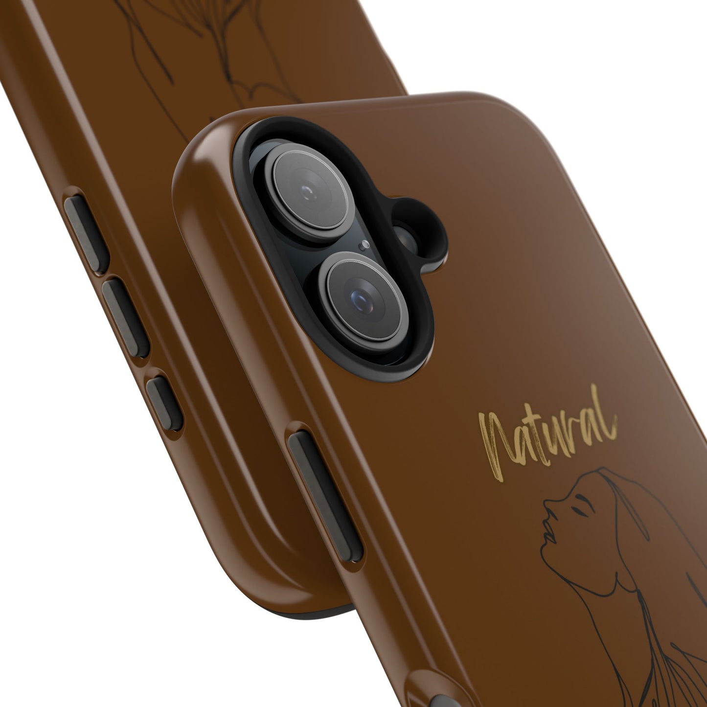 Natural Woman Appreciation (BL) Tough Phone Cases BROWN