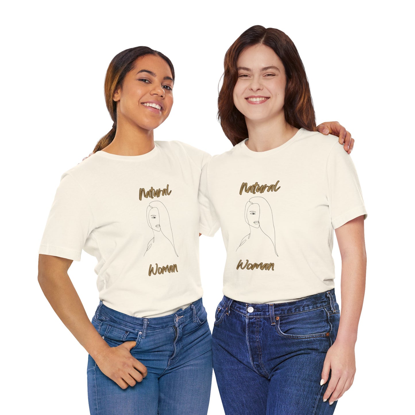 Natural Woman Covered Eye (BL) Short Sleeve T-Shirt