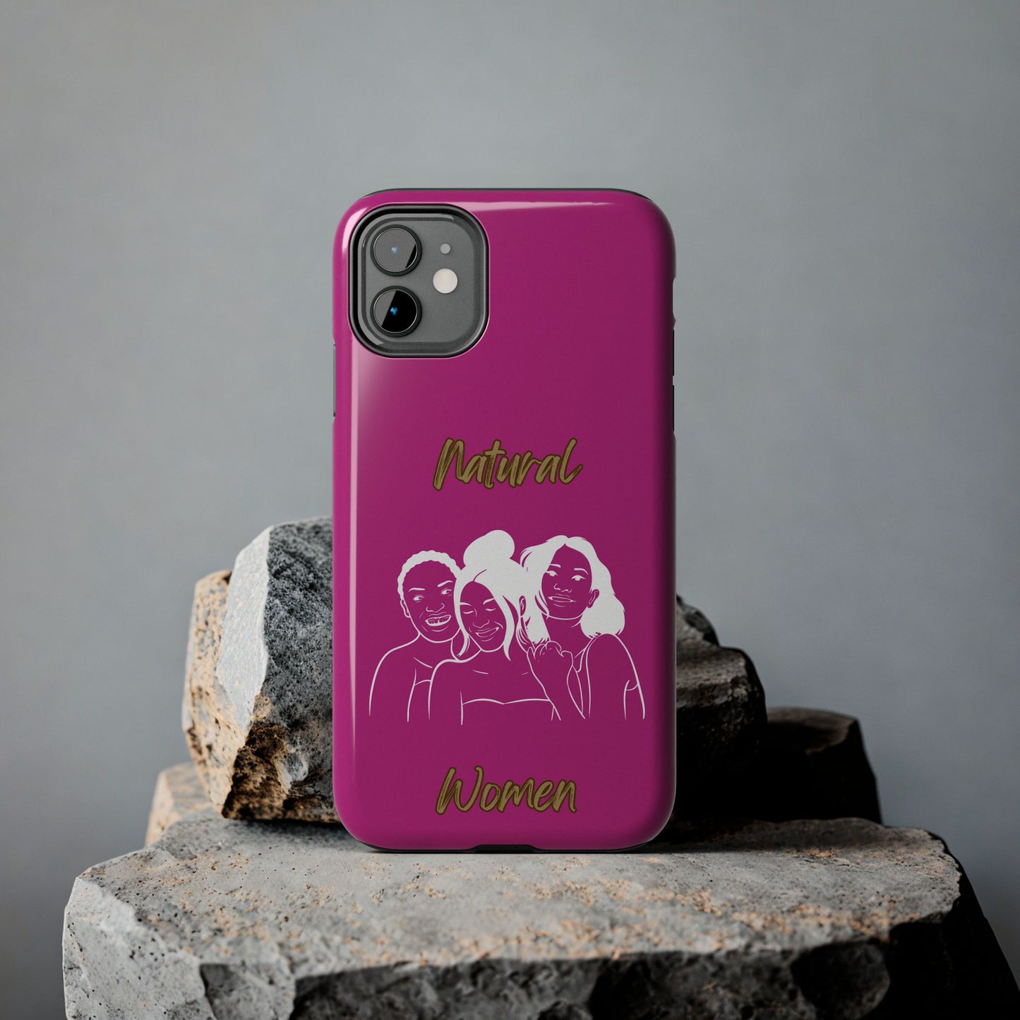 Natural Women Laughing Friends (WL)Tough Phone Cases PINK